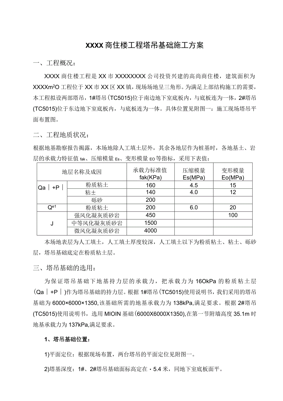 塔吊基础施工方案.docx_第1页