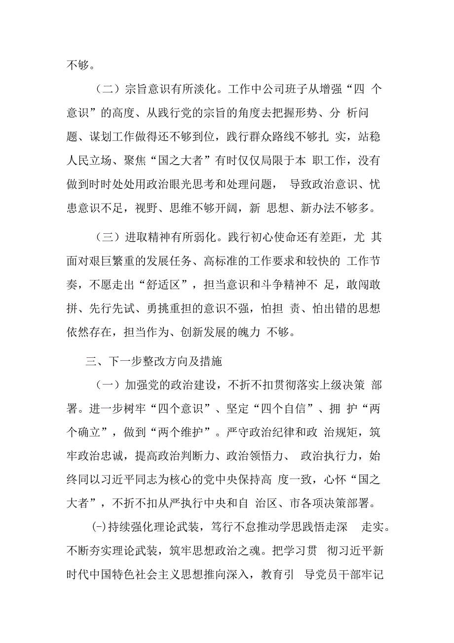 学思想强党性重实践建新功主题教育对照检查发言.docx_第3页