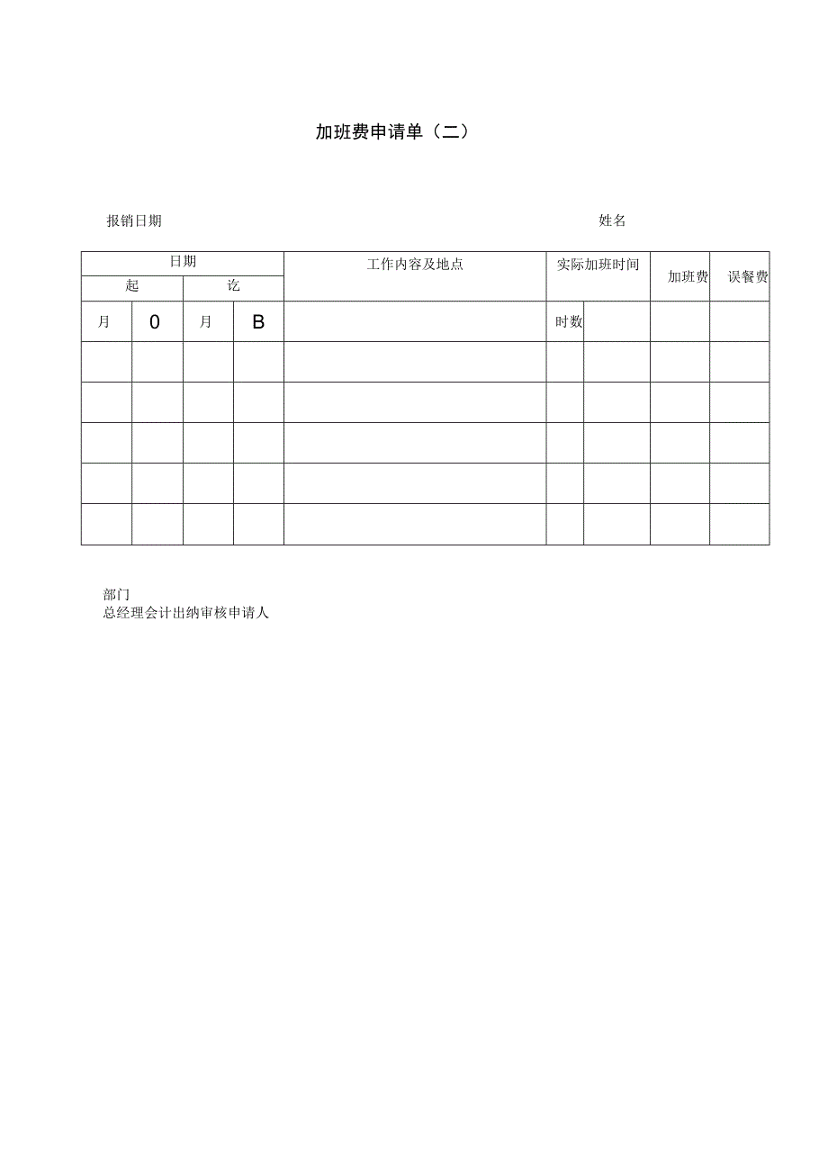 实用word版最全公司行政人事常用表格汇总.docx_第2页