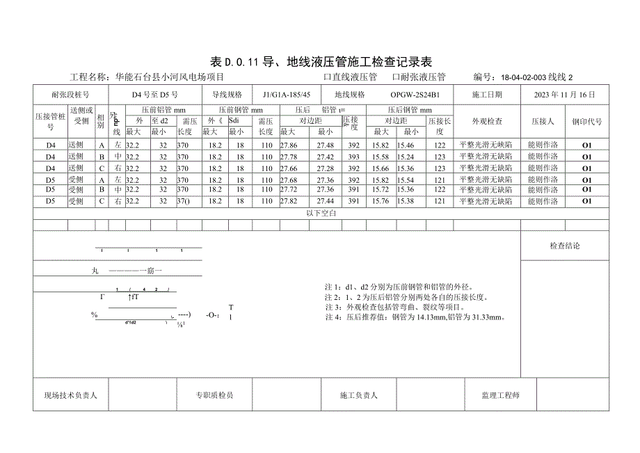 导地线液压管施工检查记录(1).docx_第3页