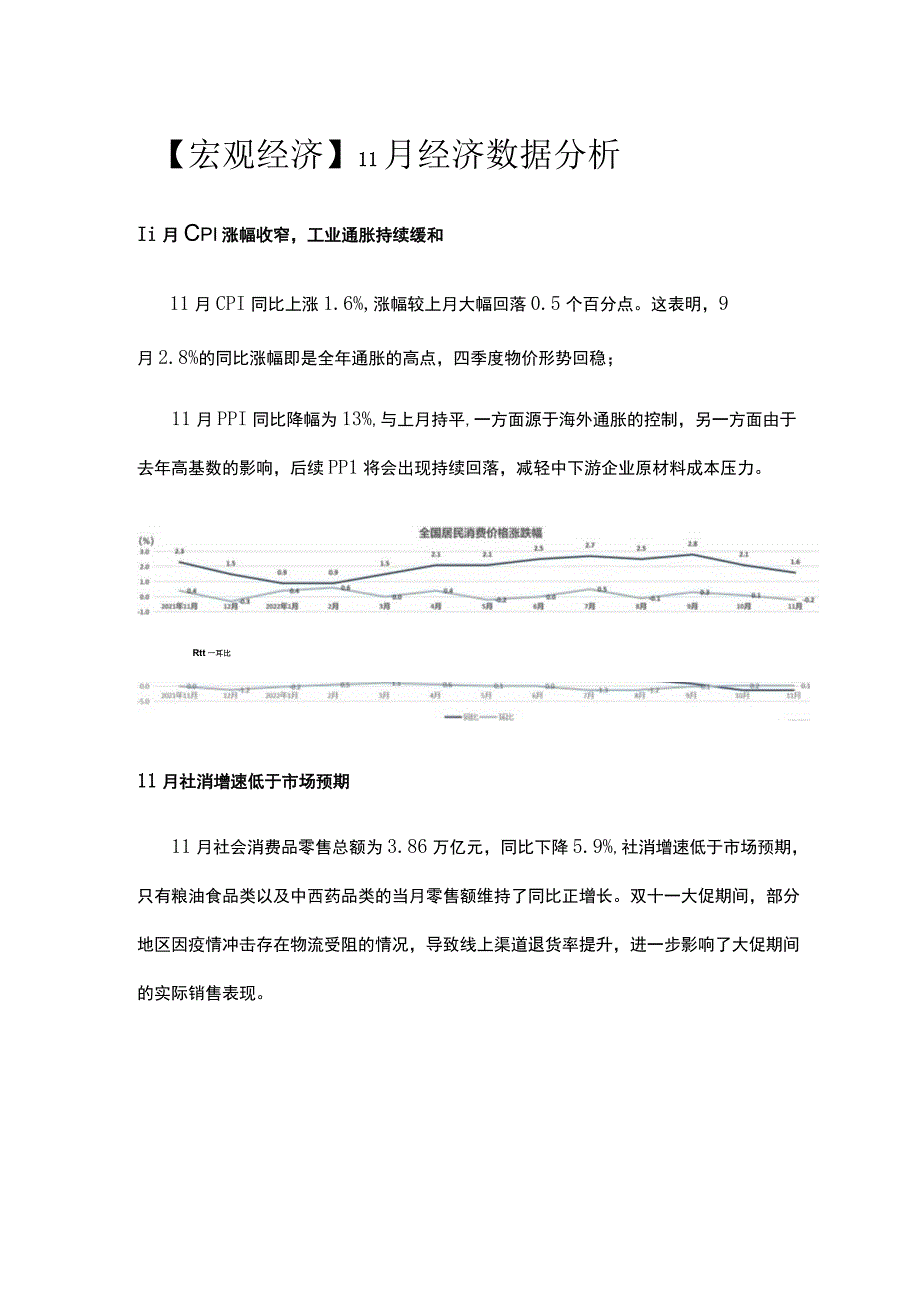 宏观经济11月经济数据分析.docx_第1页