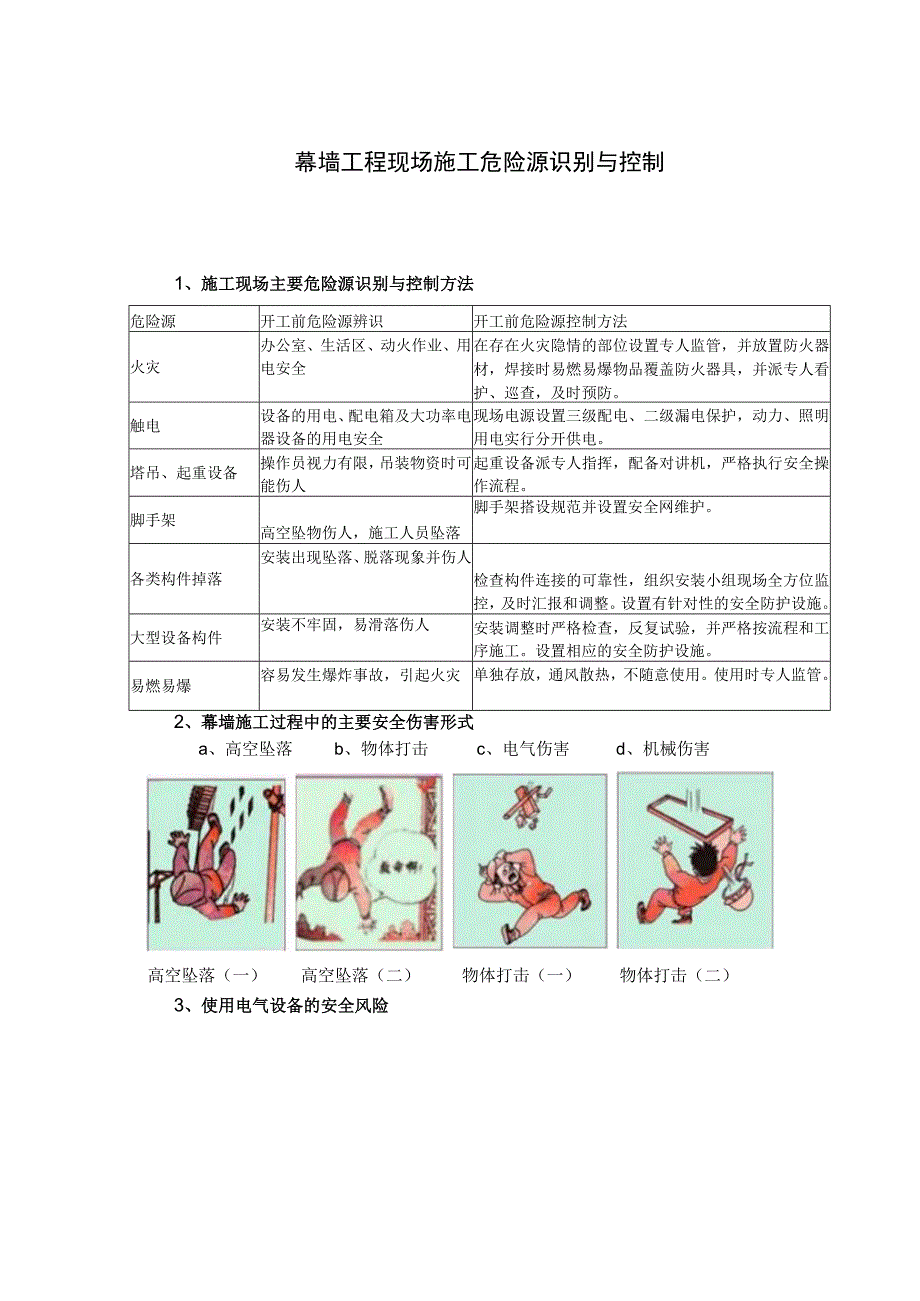 幕墙工程现场施工危险源识别与控制.docx_第1页