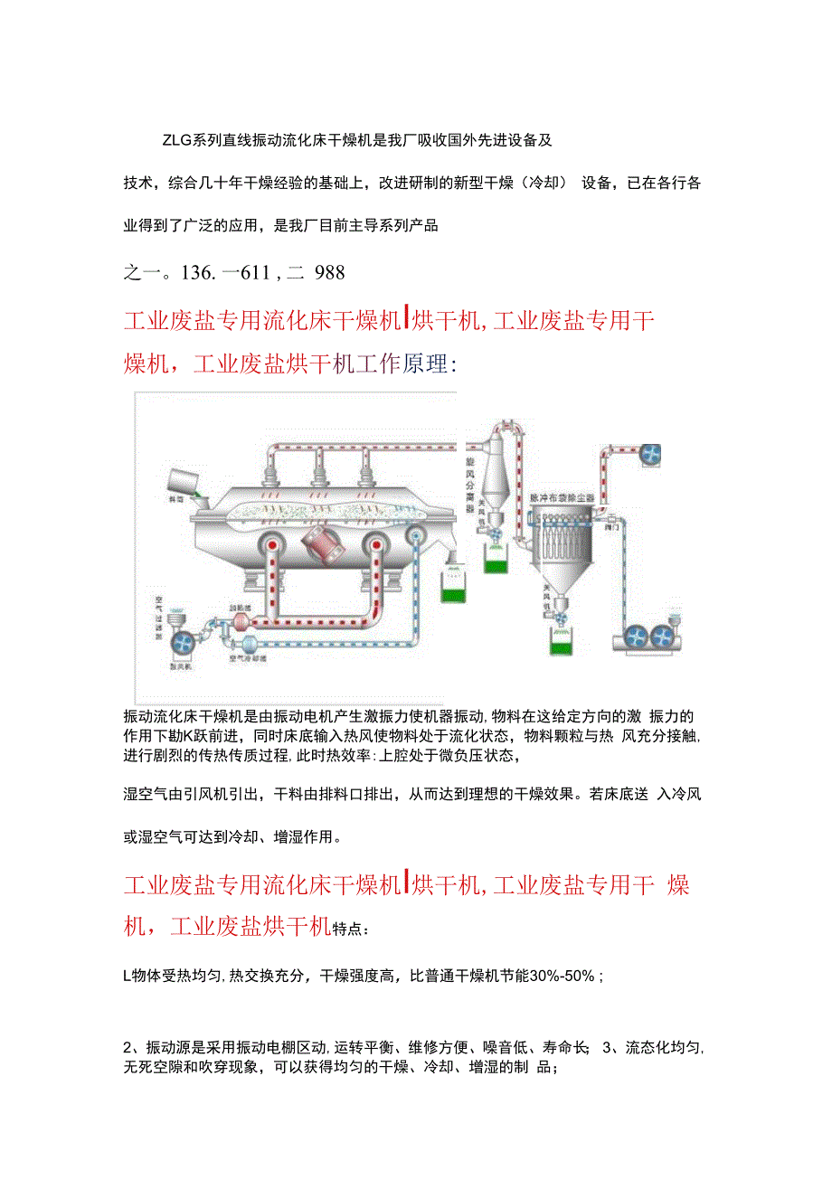 工业废盐专用流化床干燥机烘干机（案例）.docx_第1页