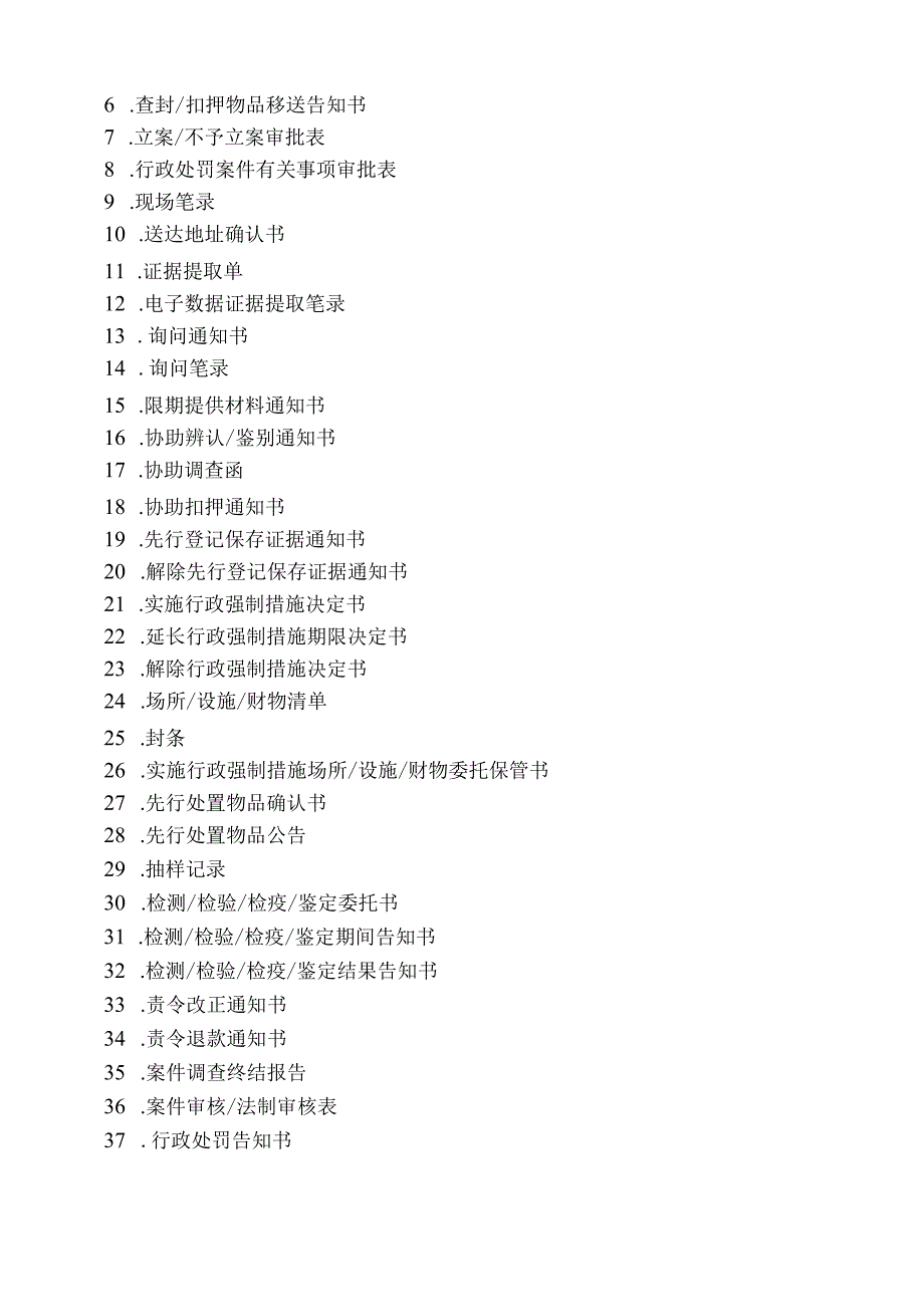 市场监督管理行政处罚文书格式范本2023年修订版(Word可编辑的版本可编辑复制).docx_第3页