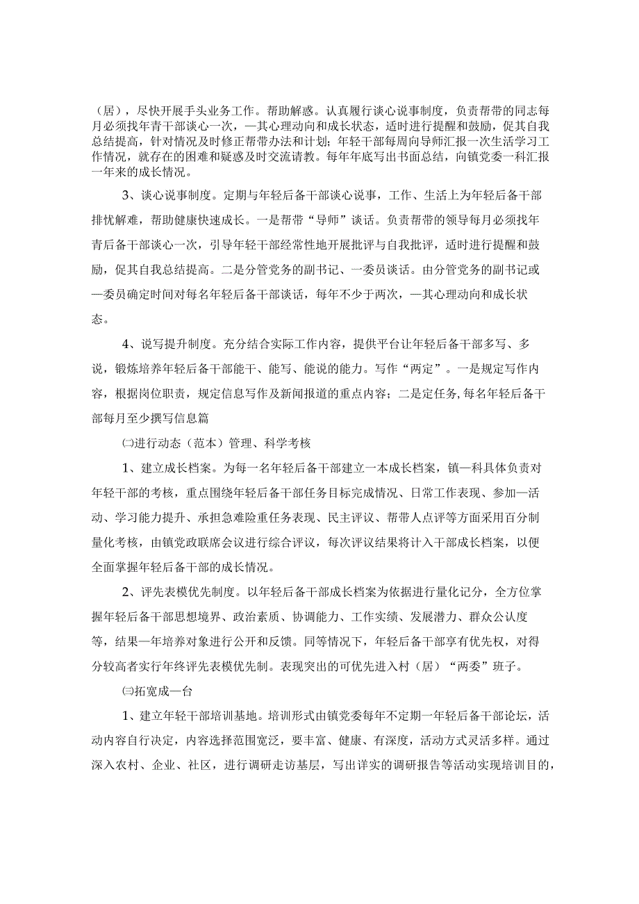 年轻后备干部培养计划方案.docx_第2页