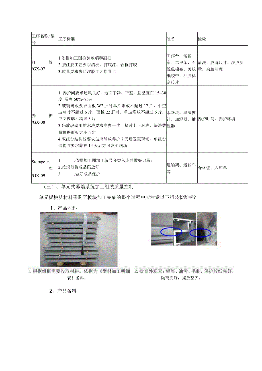 幕墙工程生产加工质量控制体系标准方案.docx_第3页