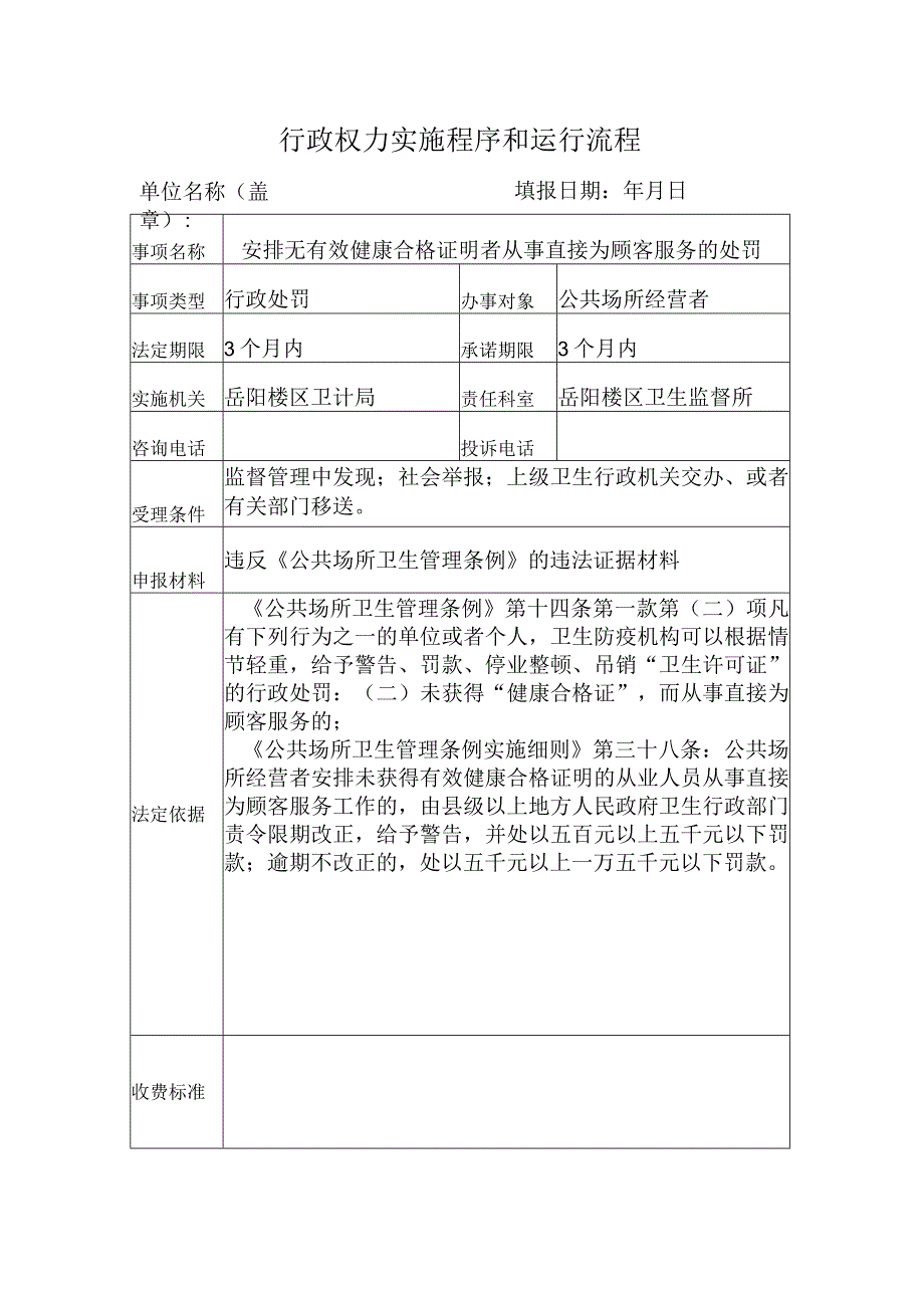 行政权力实施程序和运行流程.docx_第1页