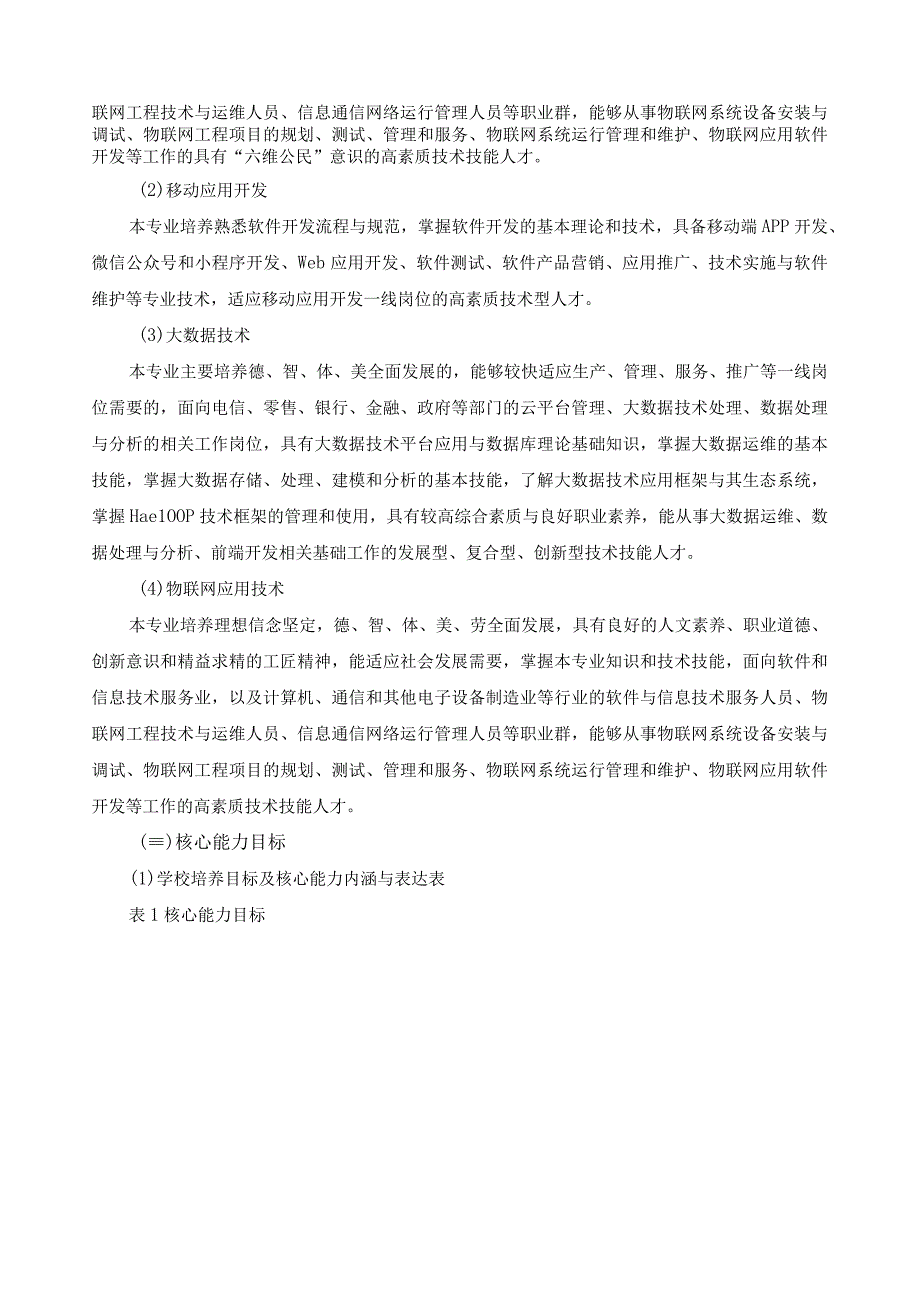 计算机网络技术专业（群）人才培养目标与培养规格.docx_第2页