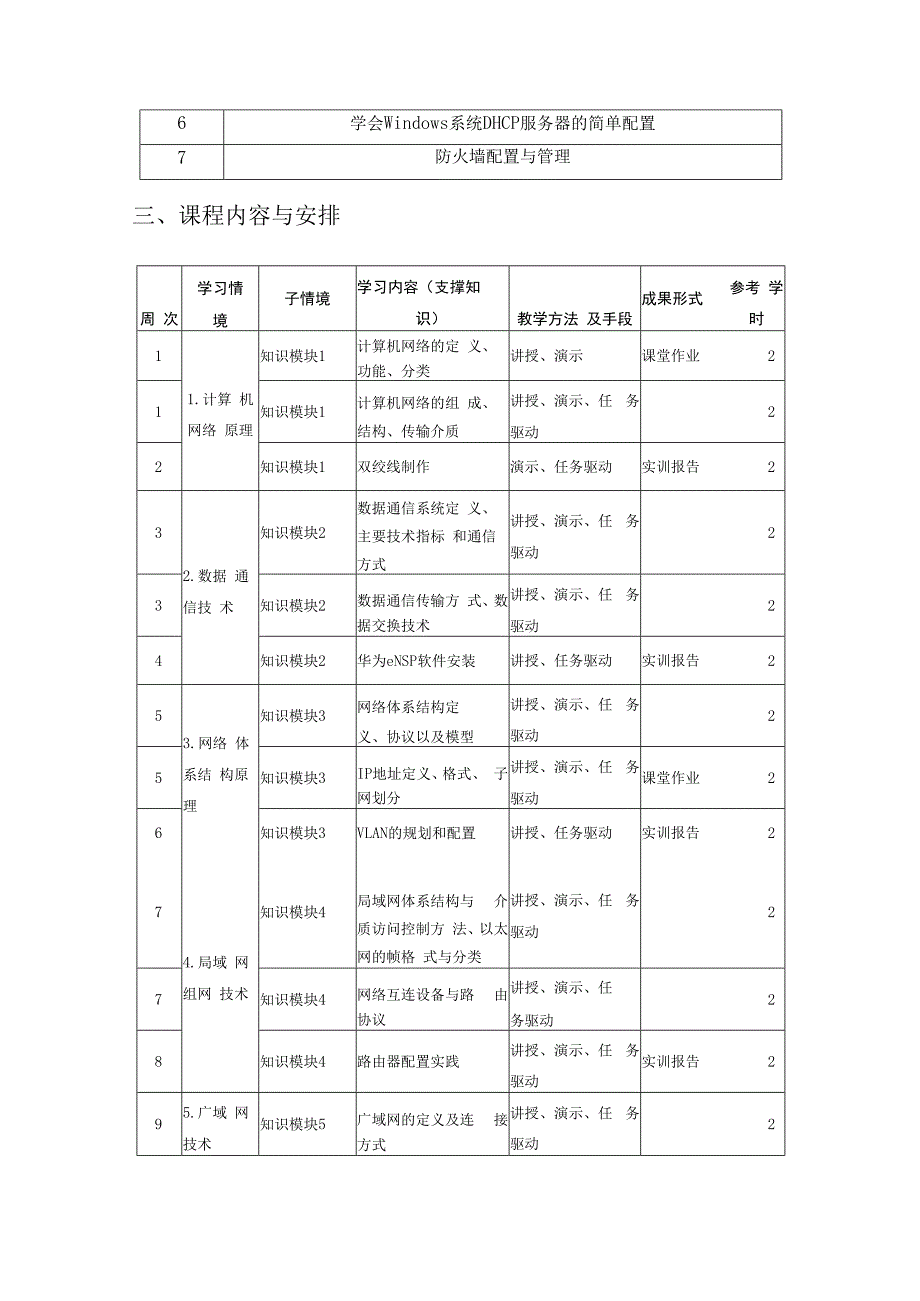 计算机网络技术基础微课版整体设计.docx_第3页