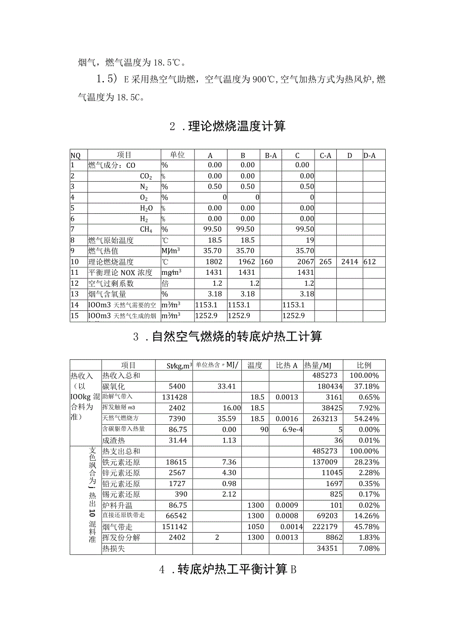 转底炉采用高温空气助燃的效能计算.docx_第2页