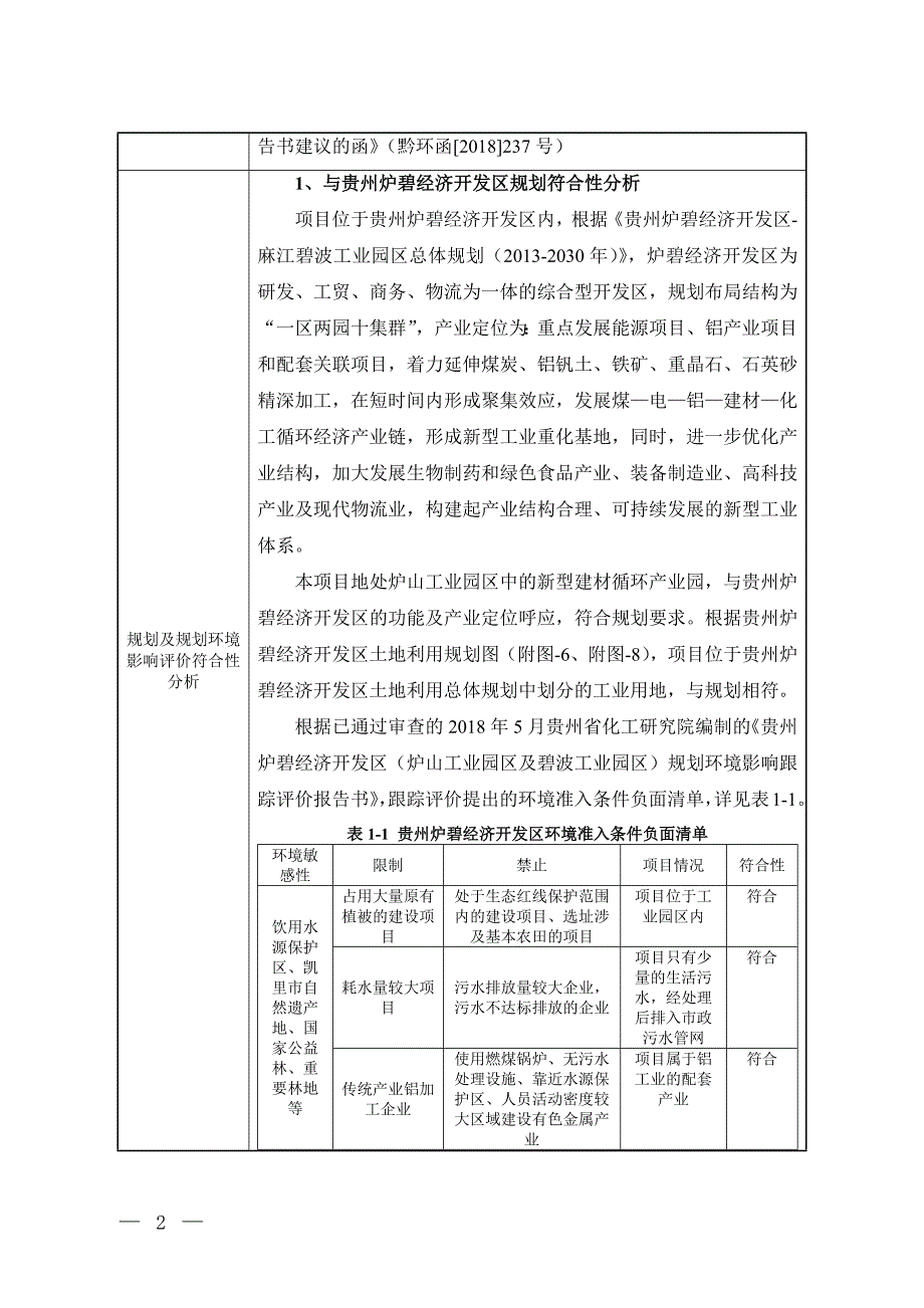 黔东南州顺凯矿业有限公司年产50万吨铝矾土加工项目环评报告.docx_第3页