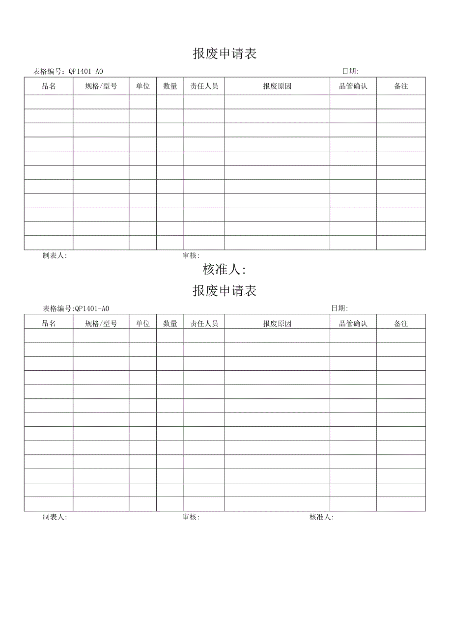 报废申请表.docx_第1页