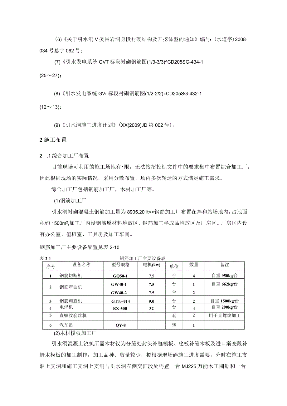 引水洞进口洞身混凝土衬砌施工方案16.docx_第2页