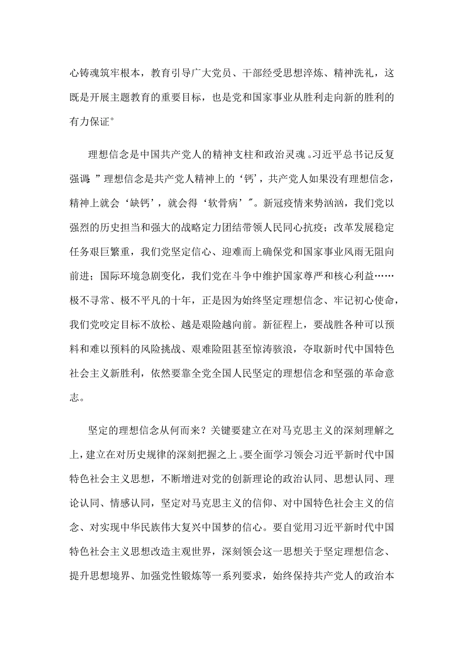 着力开展主题教育心得体会发言.docx_第2页