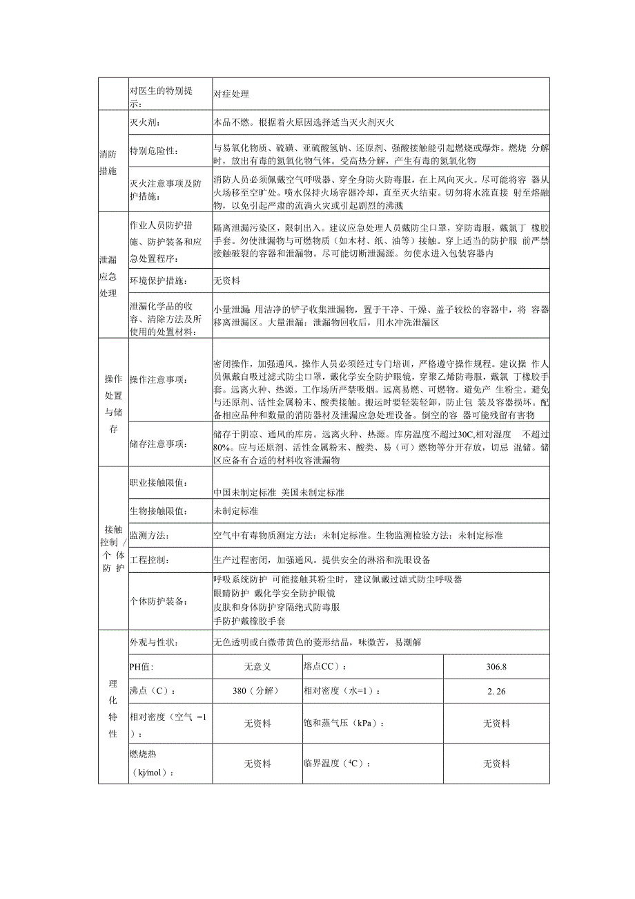 硝酸钠的安全技术说明书.docx_第2页