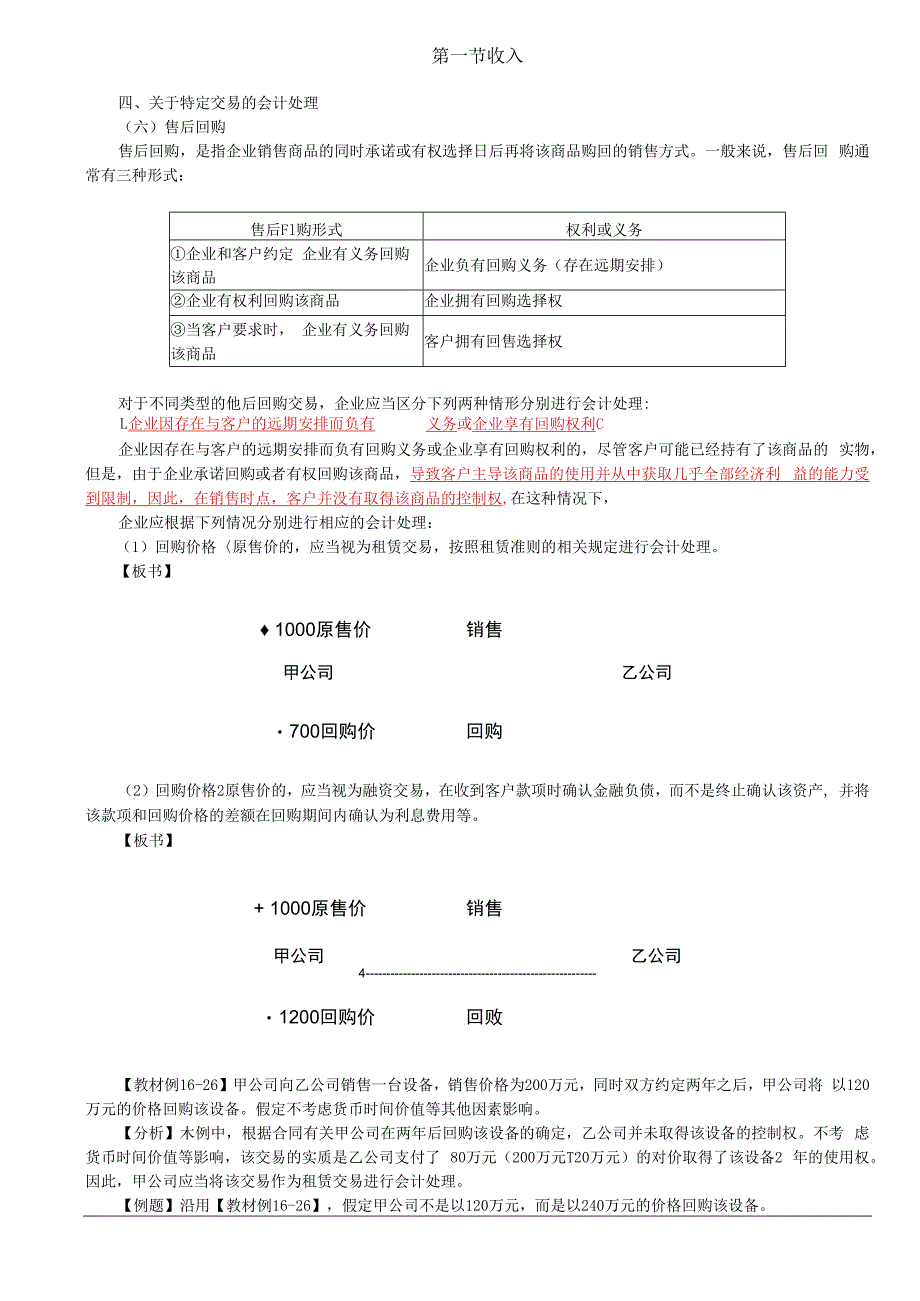 第A110讲_售后回购客户未行使的权利无需退回的初始费.docx_第1页