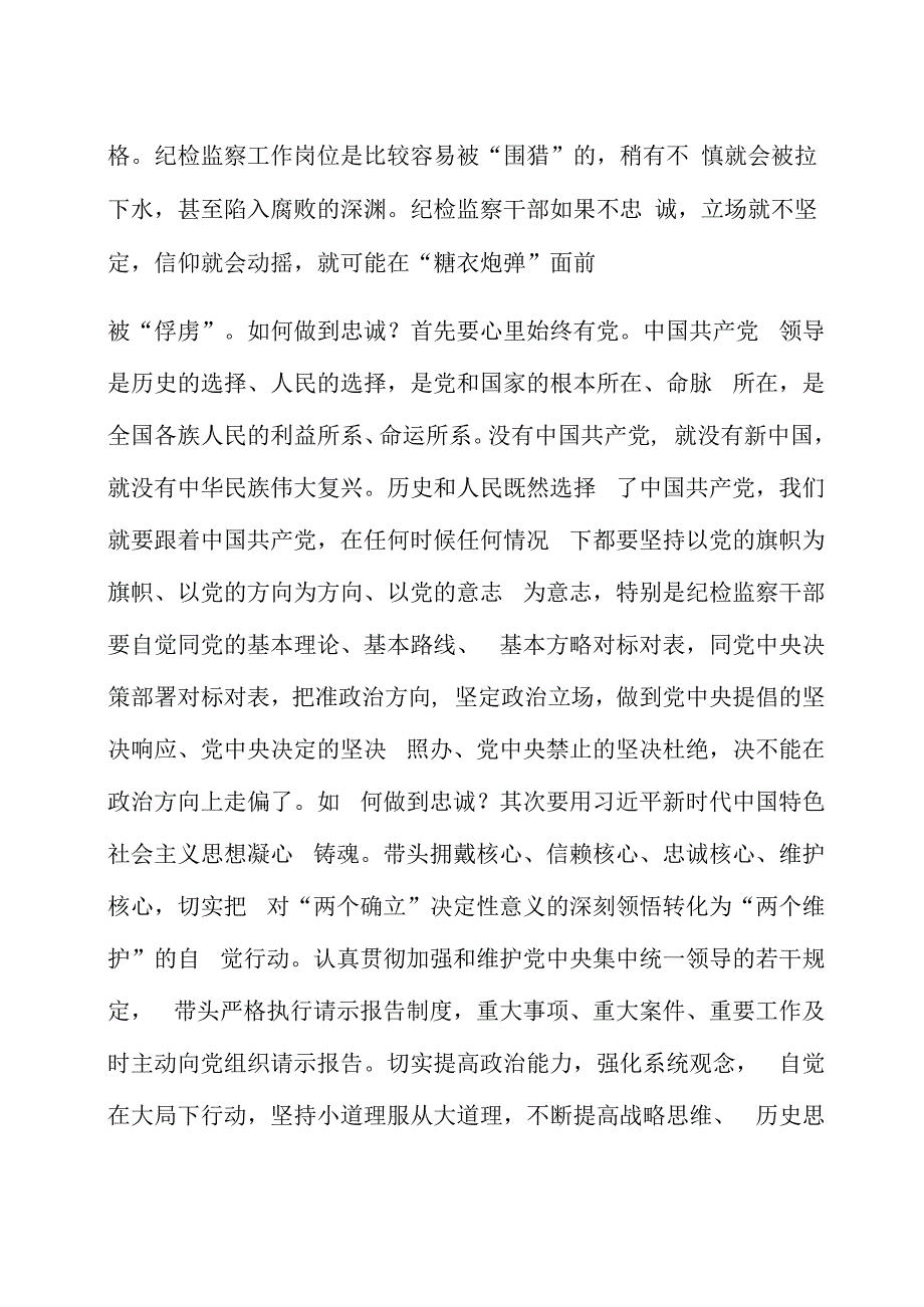 纪检监察干部队伍教育整顿学习心得体会两篇.docx_第3页