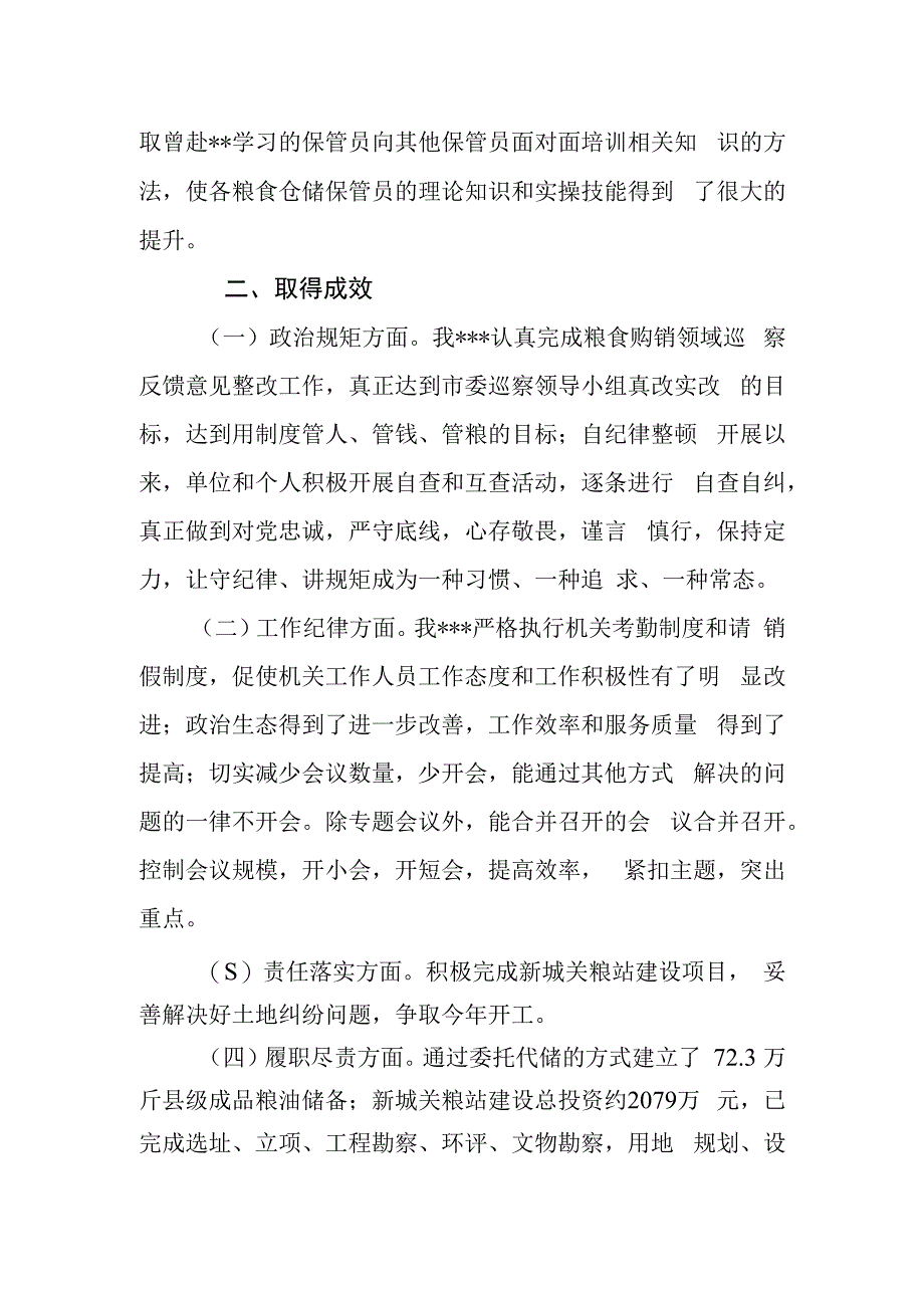 纪律作风整顿工作总结.docx_第2页