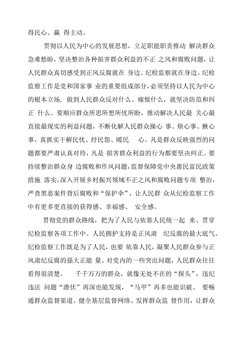 纪检监察干部队伍教育整顿工作学习心得感想.docx_第2页