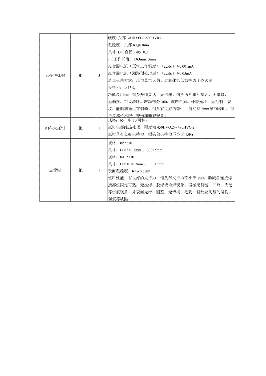 腔镜手术器械技术参数.docx_第3页