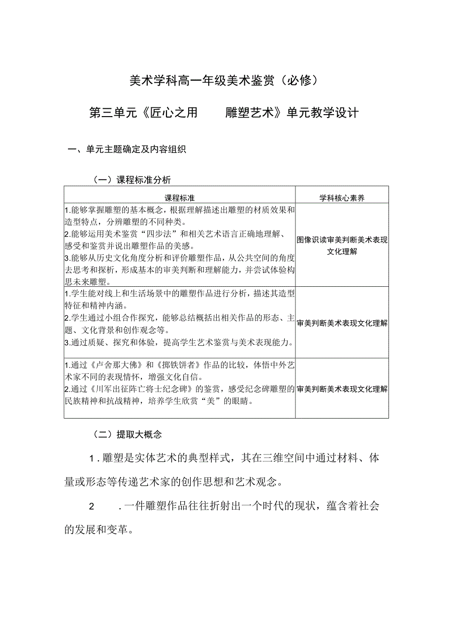 美术单元教学设计模板.docx_第1页