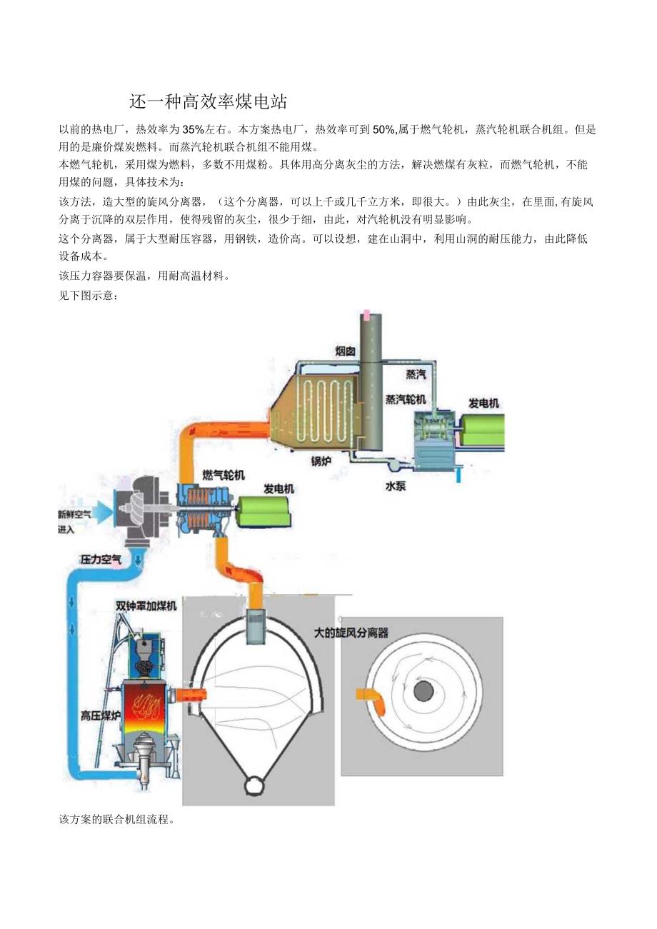 还一种高效率煤电站.docx_第1页