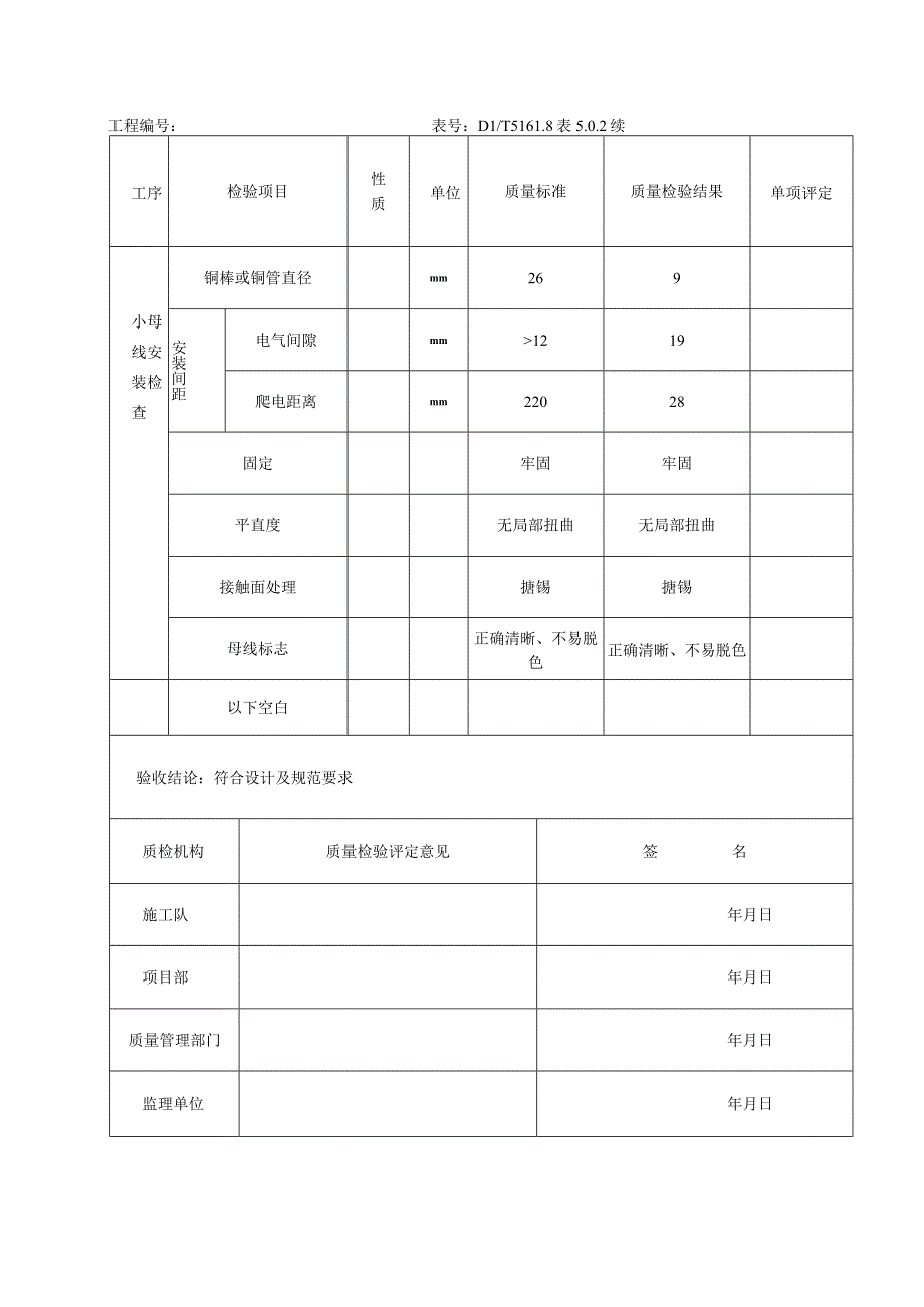 输变电工程控制及保护屏台安装分项工程验收申请表.docx_第3页