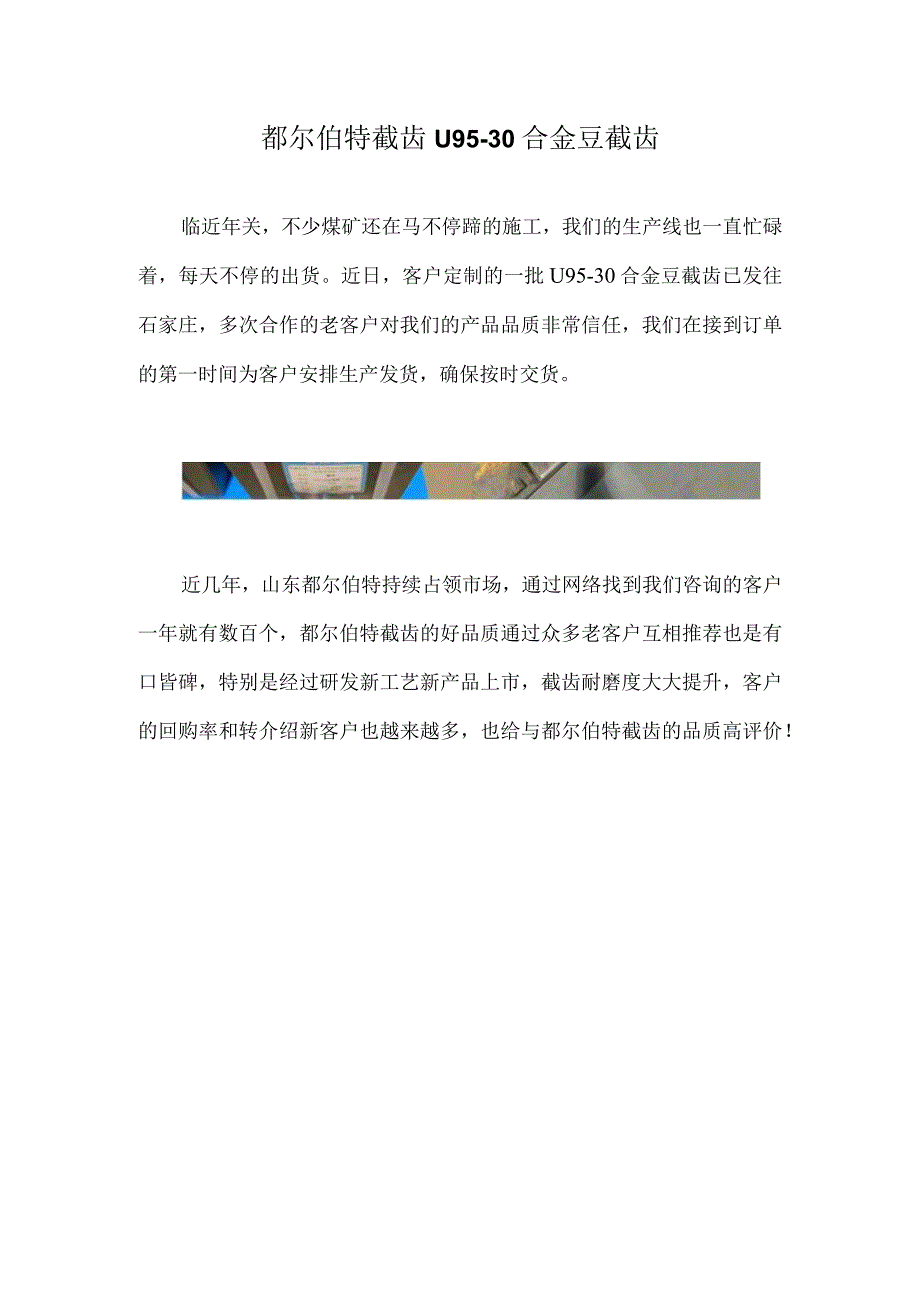 都尔伯特截齿U9530合金豆截齿.docx_第1页