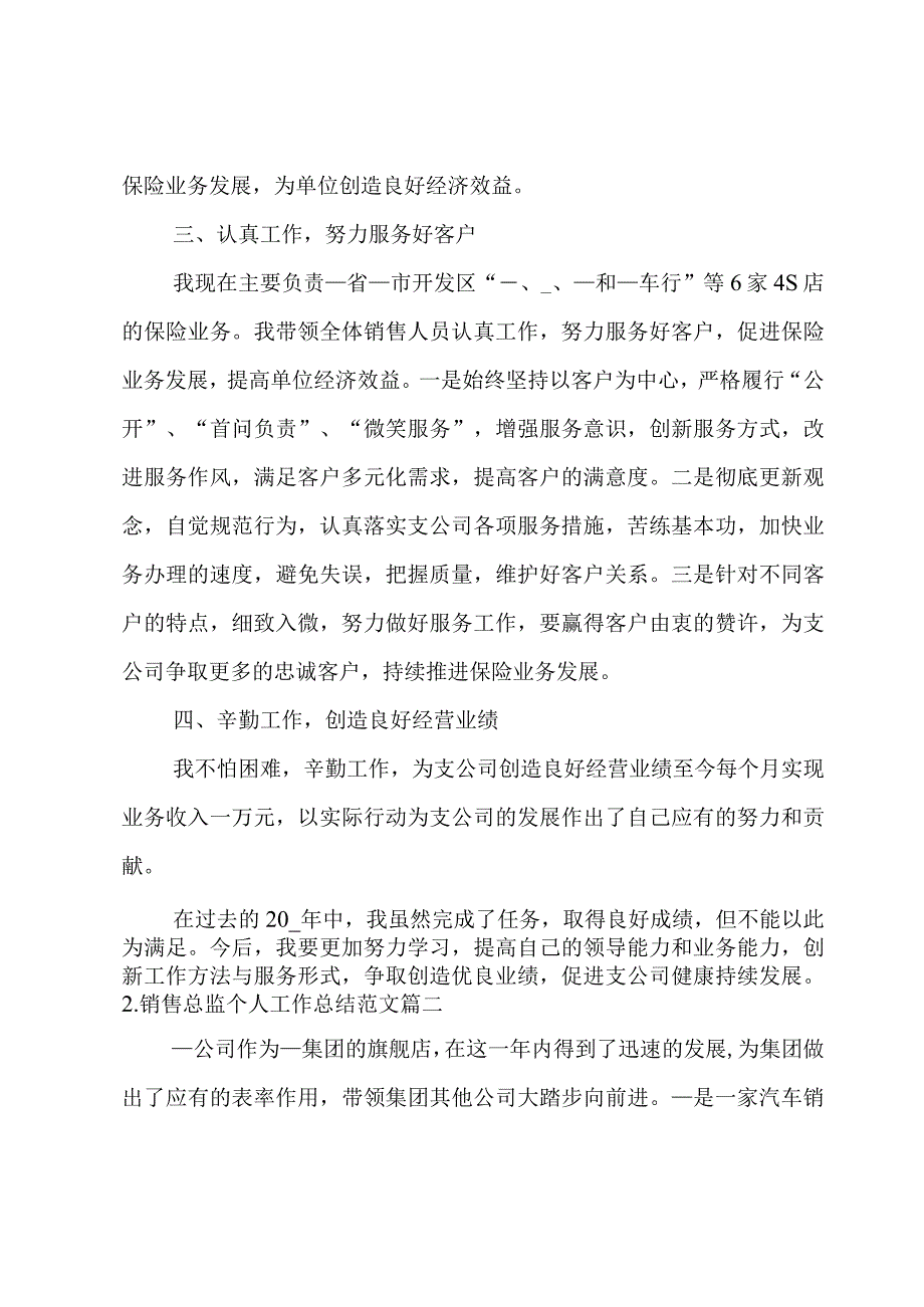 销售总监个人工作总结范文.docx_第2页