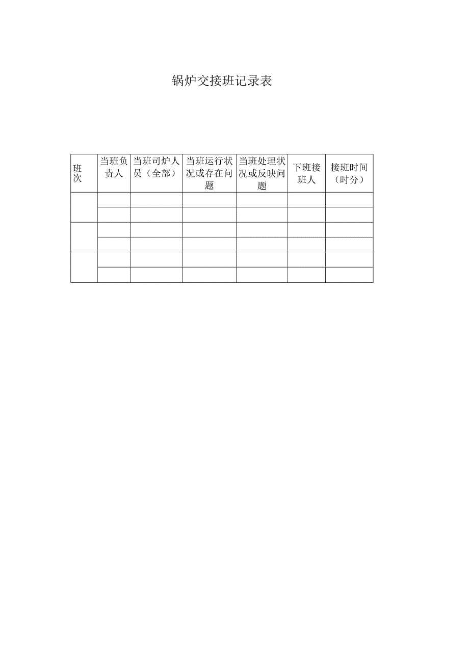 锅炉交接班记录表.docx_第1页