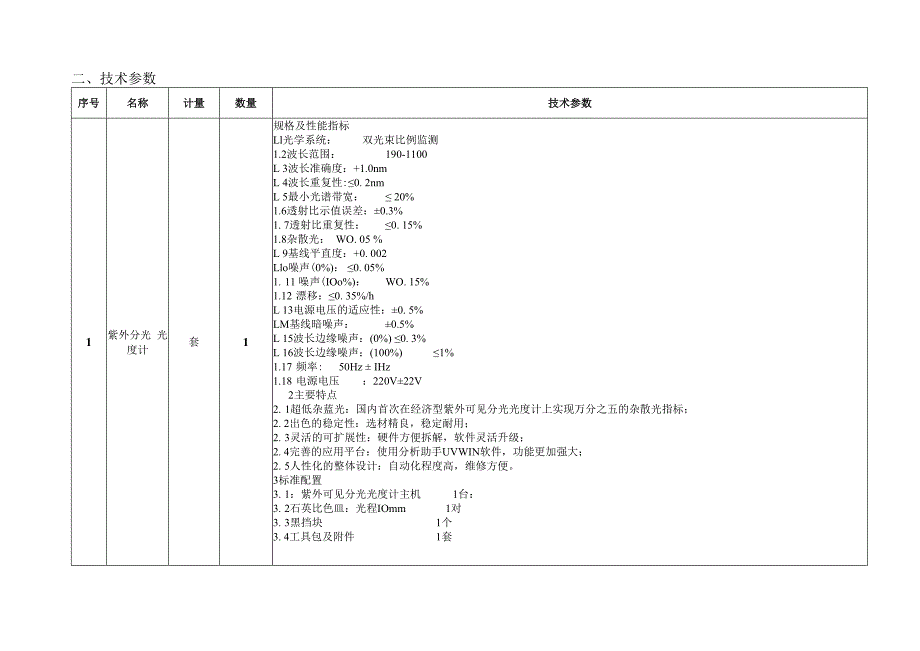 食品营养与检测专业项目设备采购(1).docx_第3页