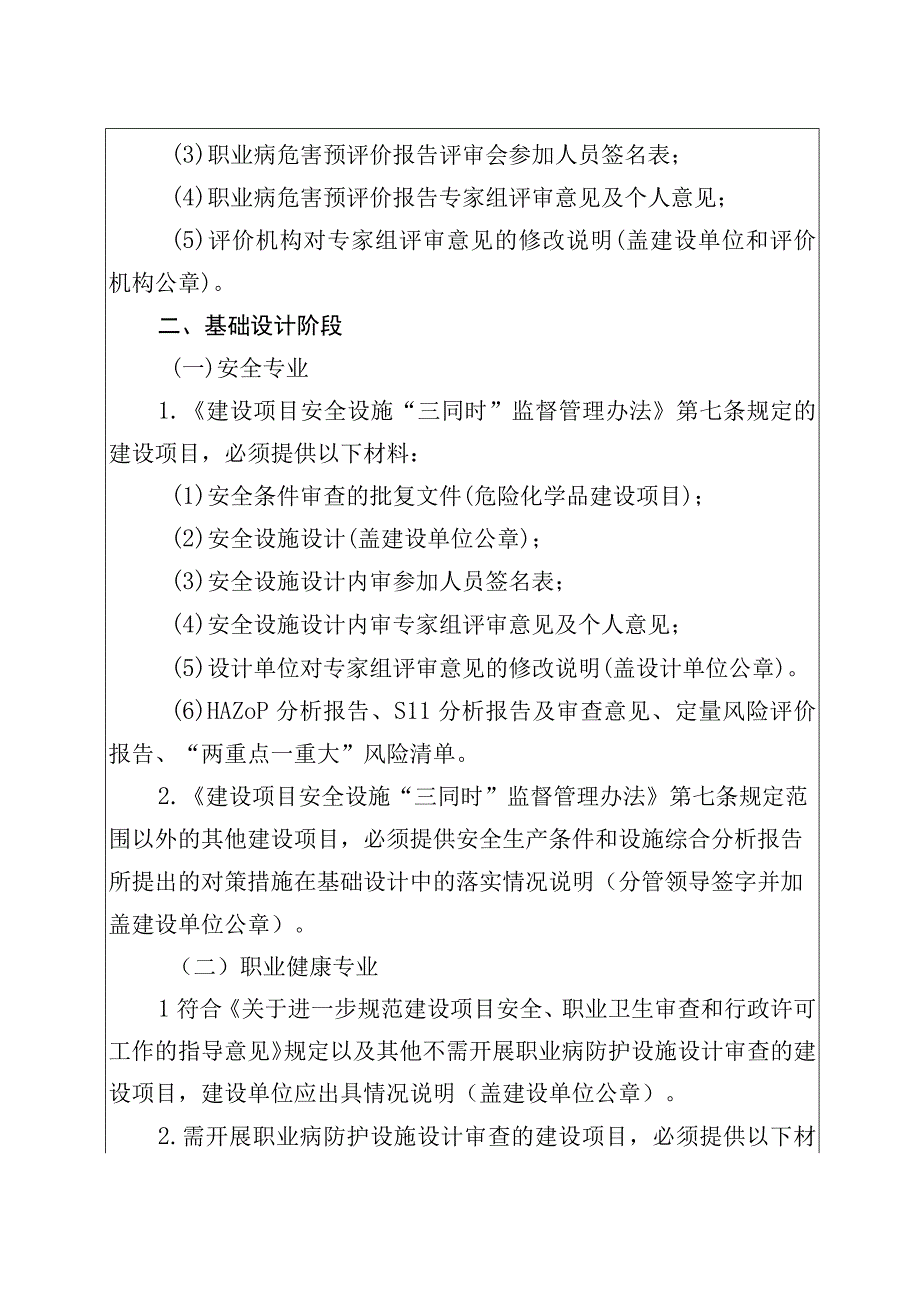 集团工单安技关于进一步加强建设项目安全职业卫生消防三同时会签审查工作的通知.docx_第3页