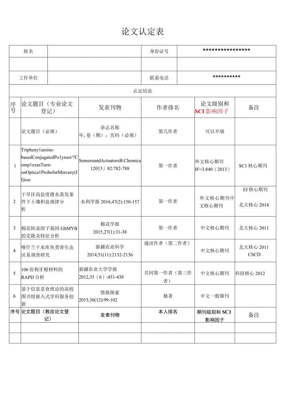 论文认定表.docx_第1页