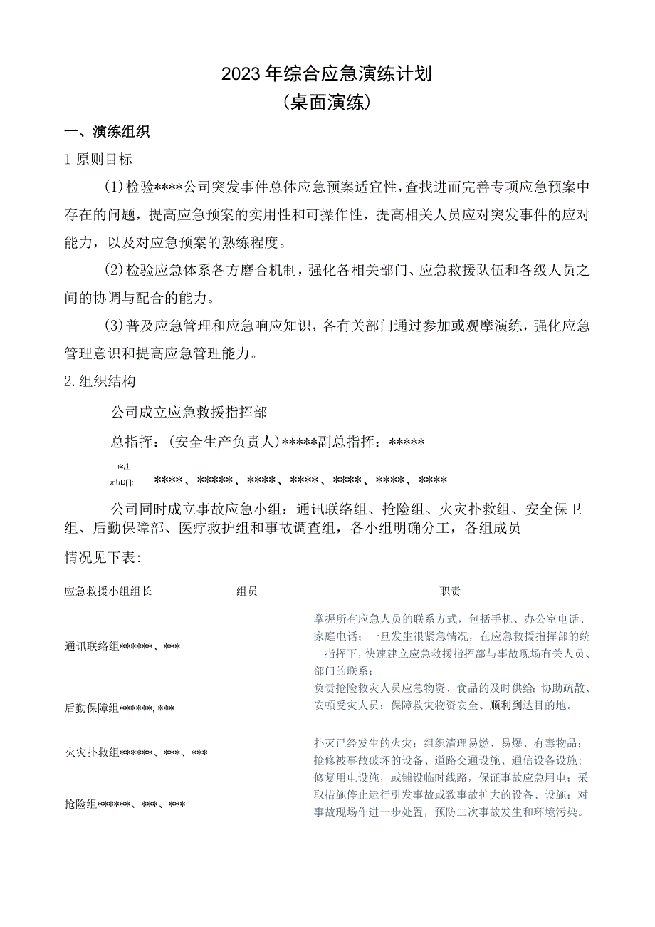 计划2023年综合应急演练计划422.docx_第2页