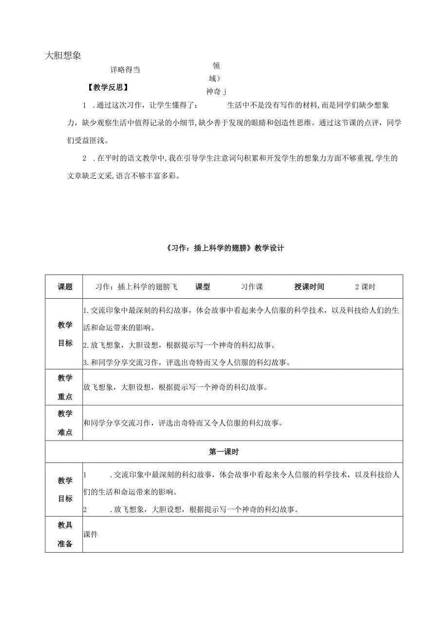 部编版六下习作：插上科学的翅膀教案与教学设计.docx_第3页