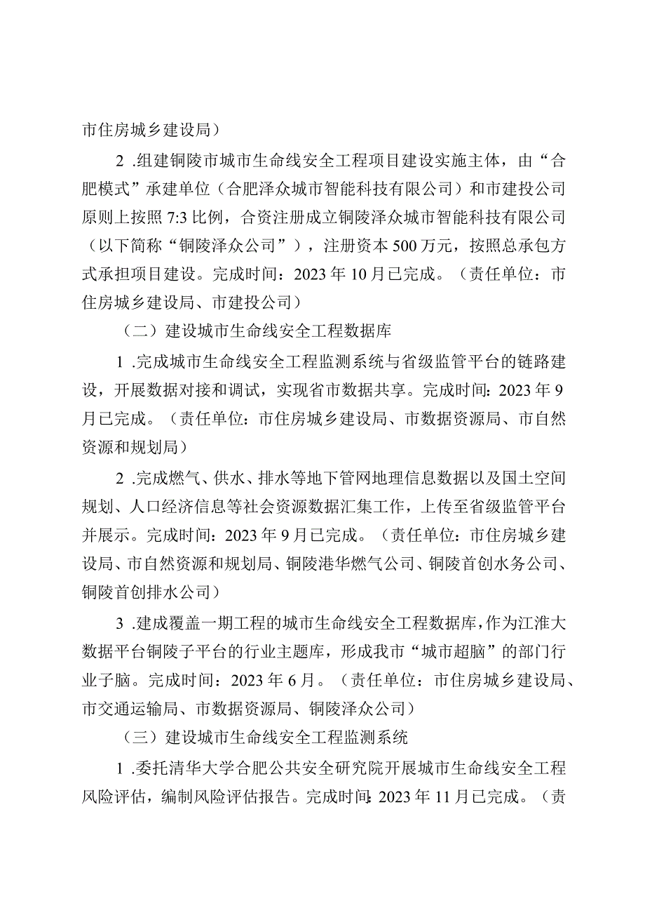 铜陵市推广城市生命线安全工程合肥模式实施方案2023年.docx_第2页