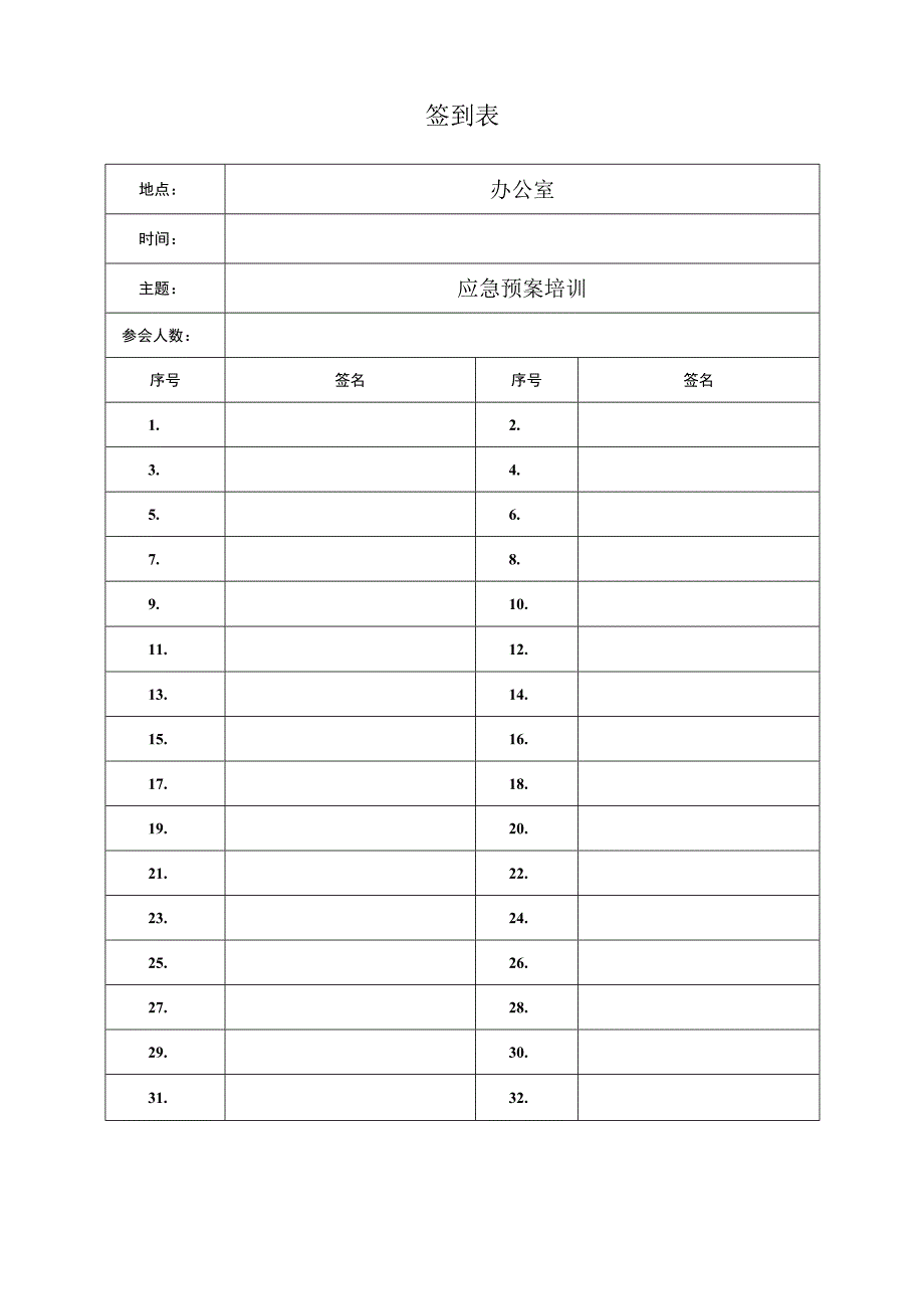 驾培学校应急预案宣传教育培训记录.docx_第2页