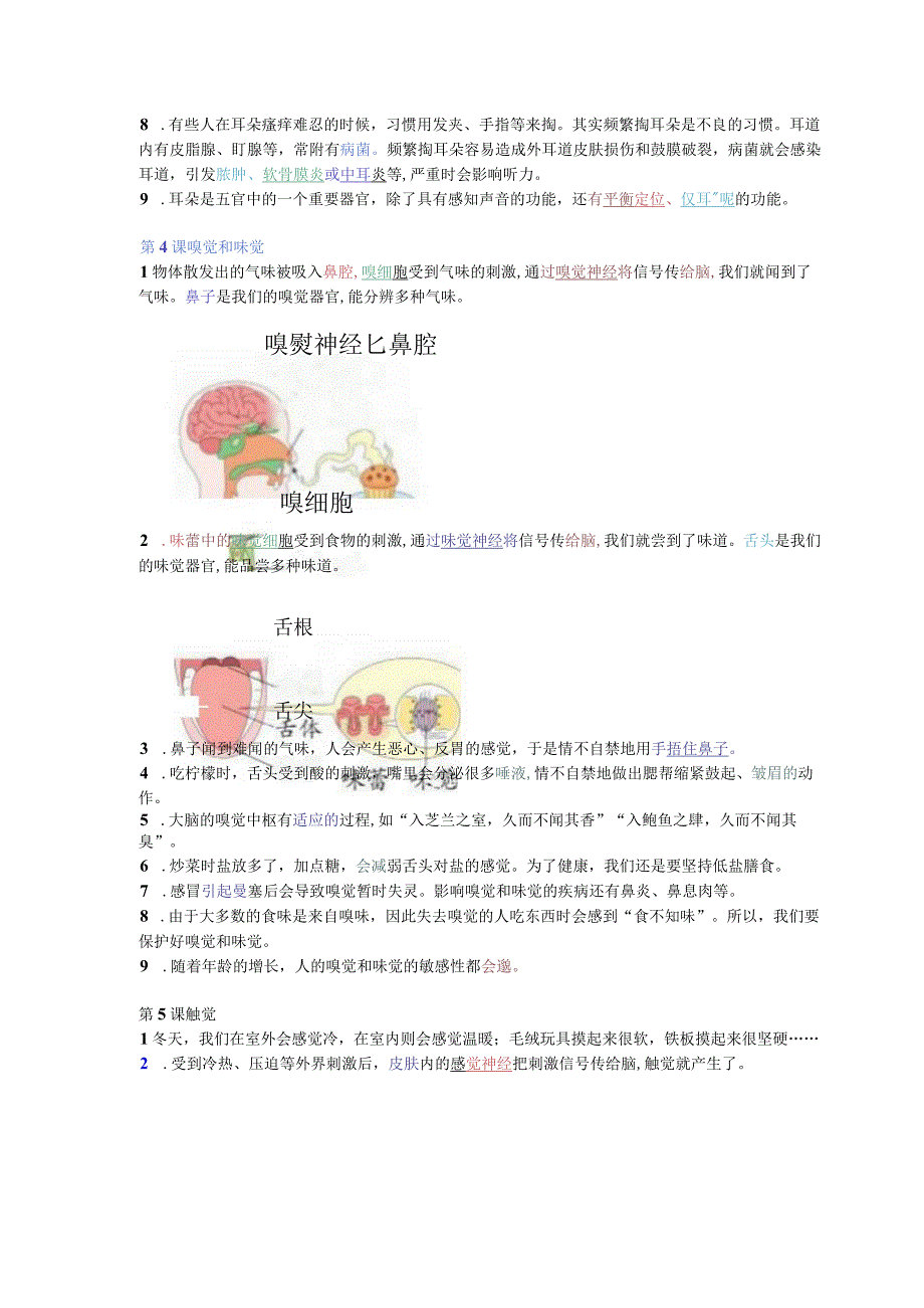 青岛版(六三制)六年级科学下册全册知识点汇总.docx_第3页