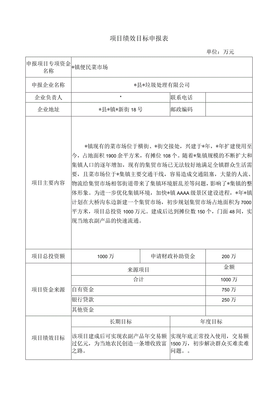 项目绩效目标申报表.docx_第1页