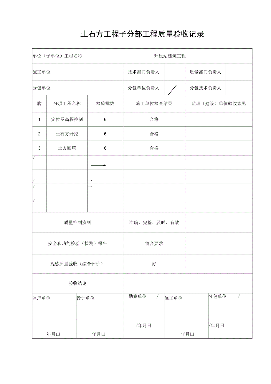 风电场子分部工程质量验收记录.docx_第1页