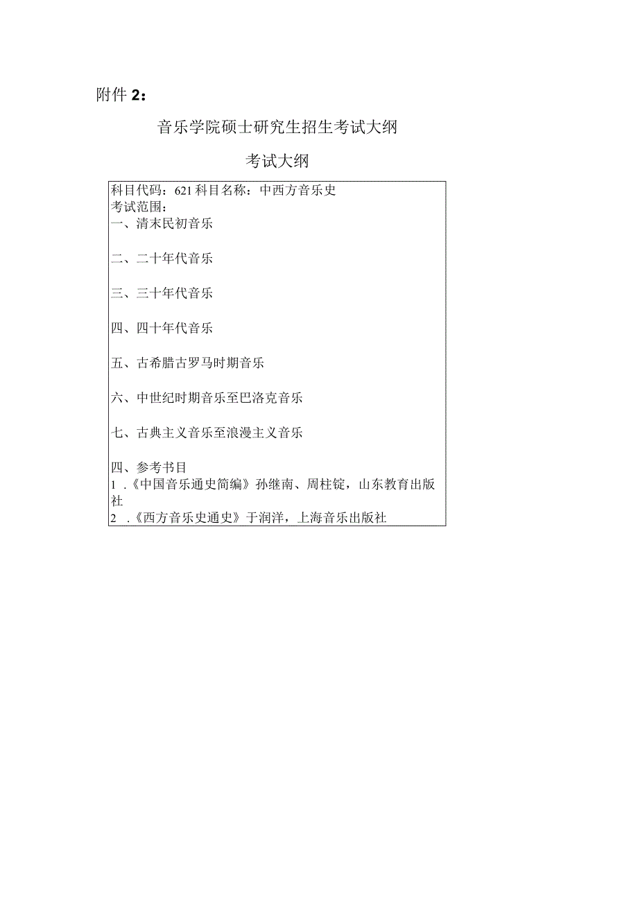 022音乐学院考试大纲.docx_第1页