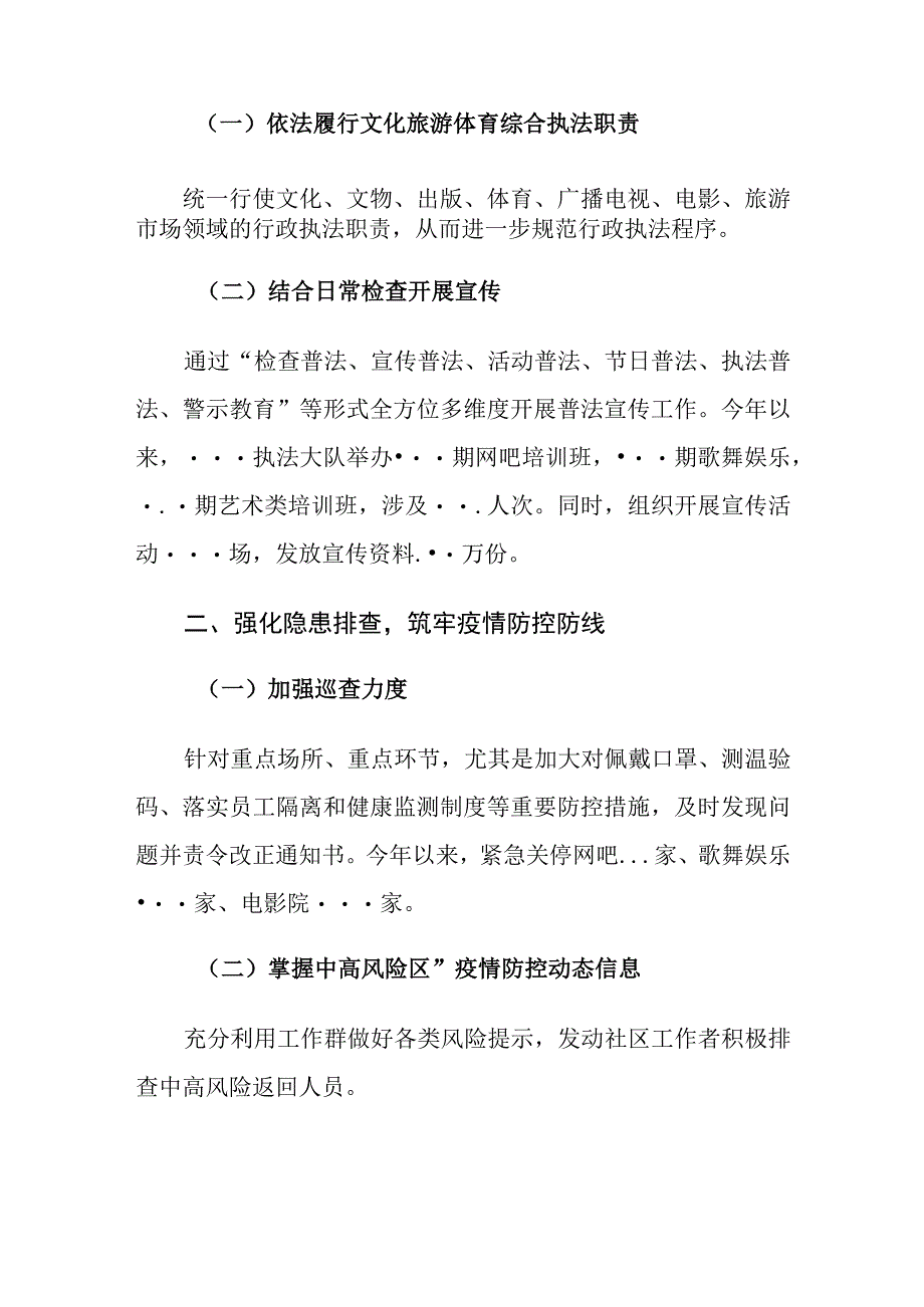 2023年上半年文化市场综合执法工作总结.docx_第2页