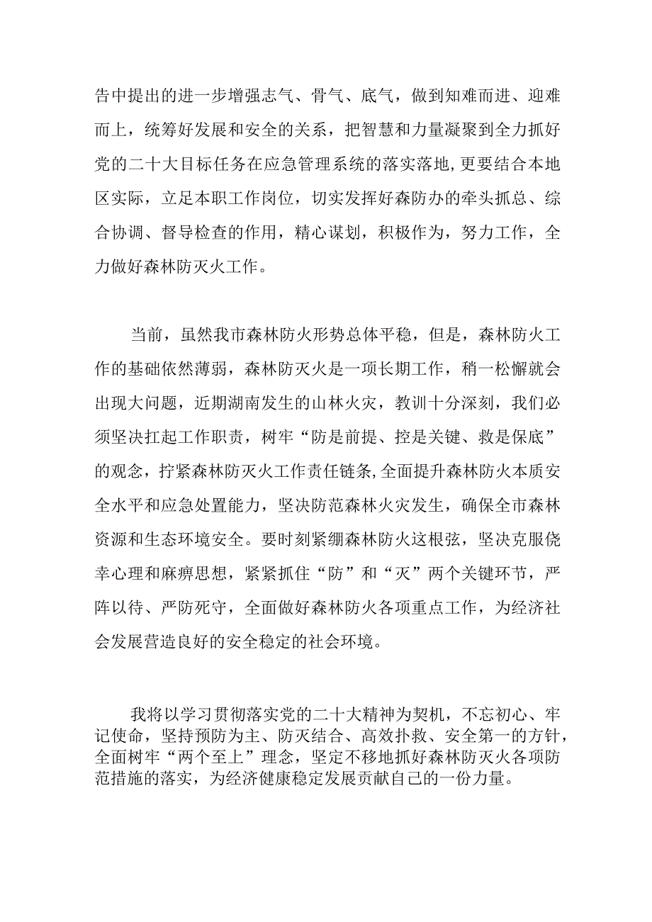 2023年从事森林防灭火工作的人员谈二十心得体会规范.docx_第2页