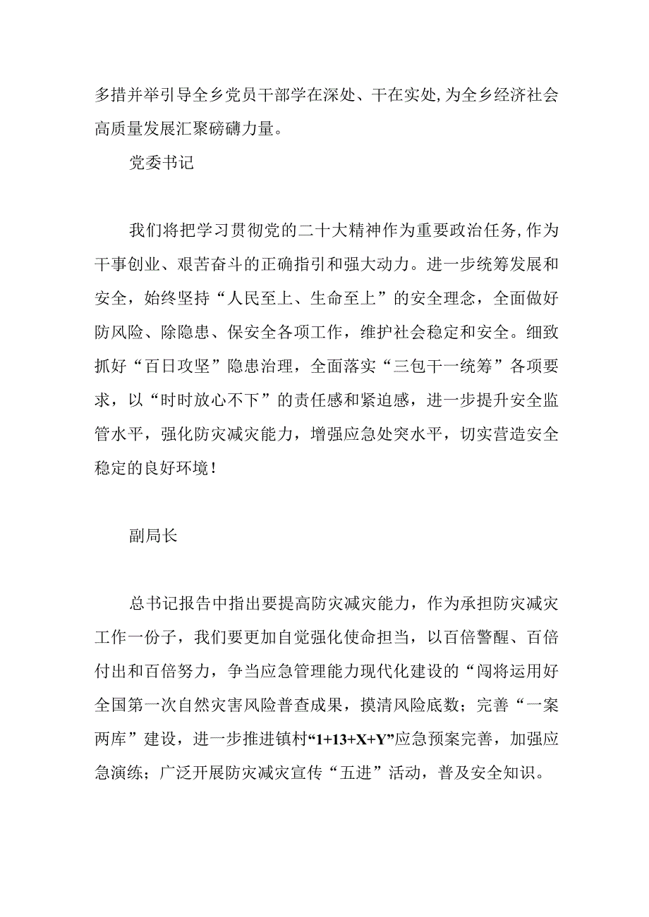 2023年乡镇学习贯彻党的会议精神工作经验交流材料.docx_第3页