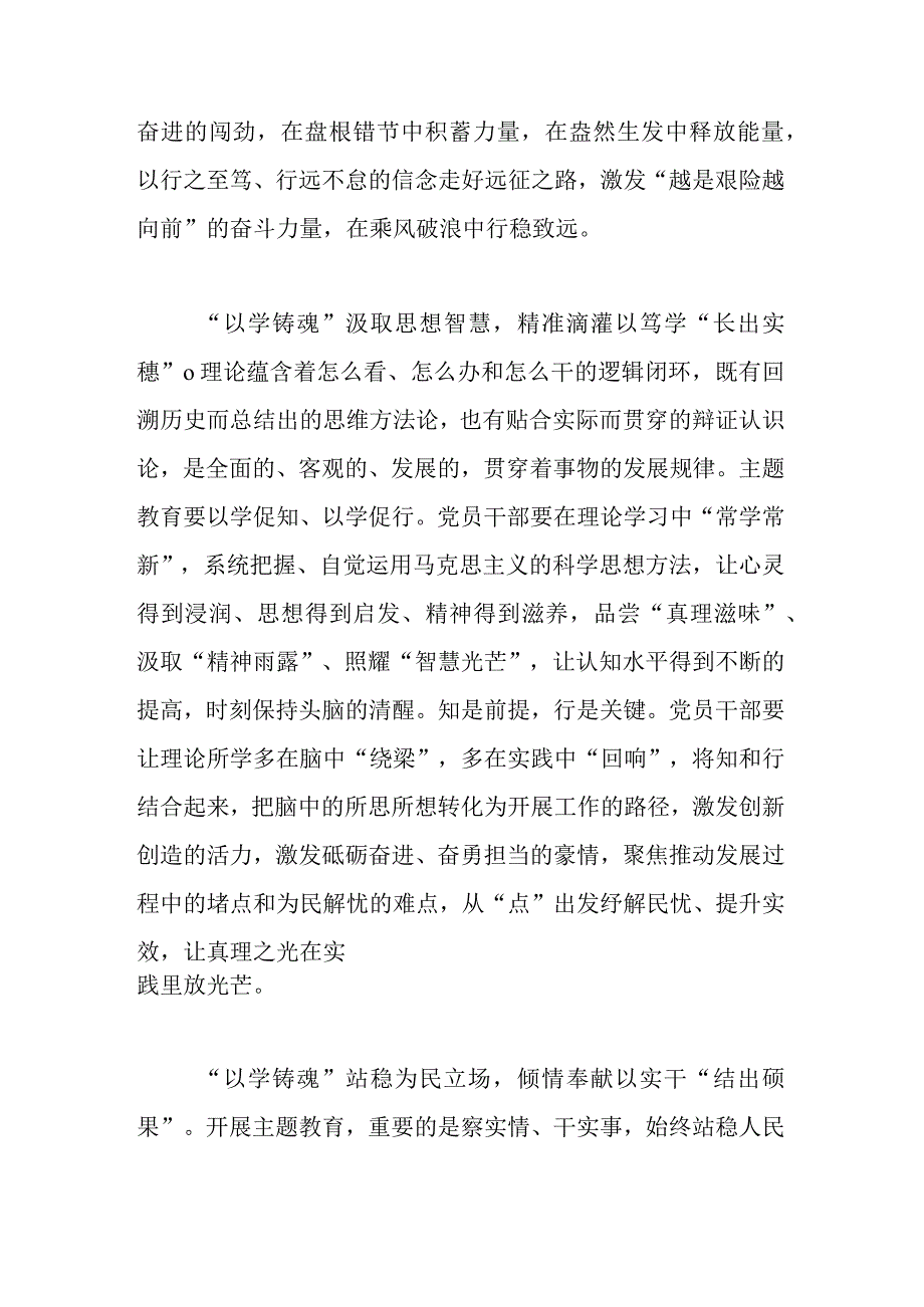 2023年党员干部主题教育交流研讨发言(共三篇).docx_第2页