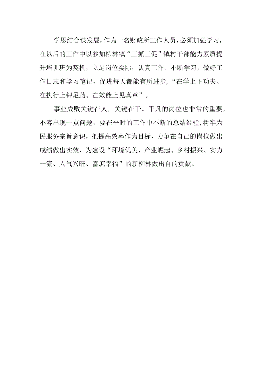 2023年思想要提升,我该懂什么三抓三促专题研讨心得发言材料共3篇.docx_第3页