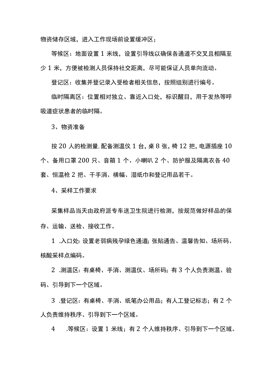 2023年社区核酸检测演练工作方案范文.docx_第2页