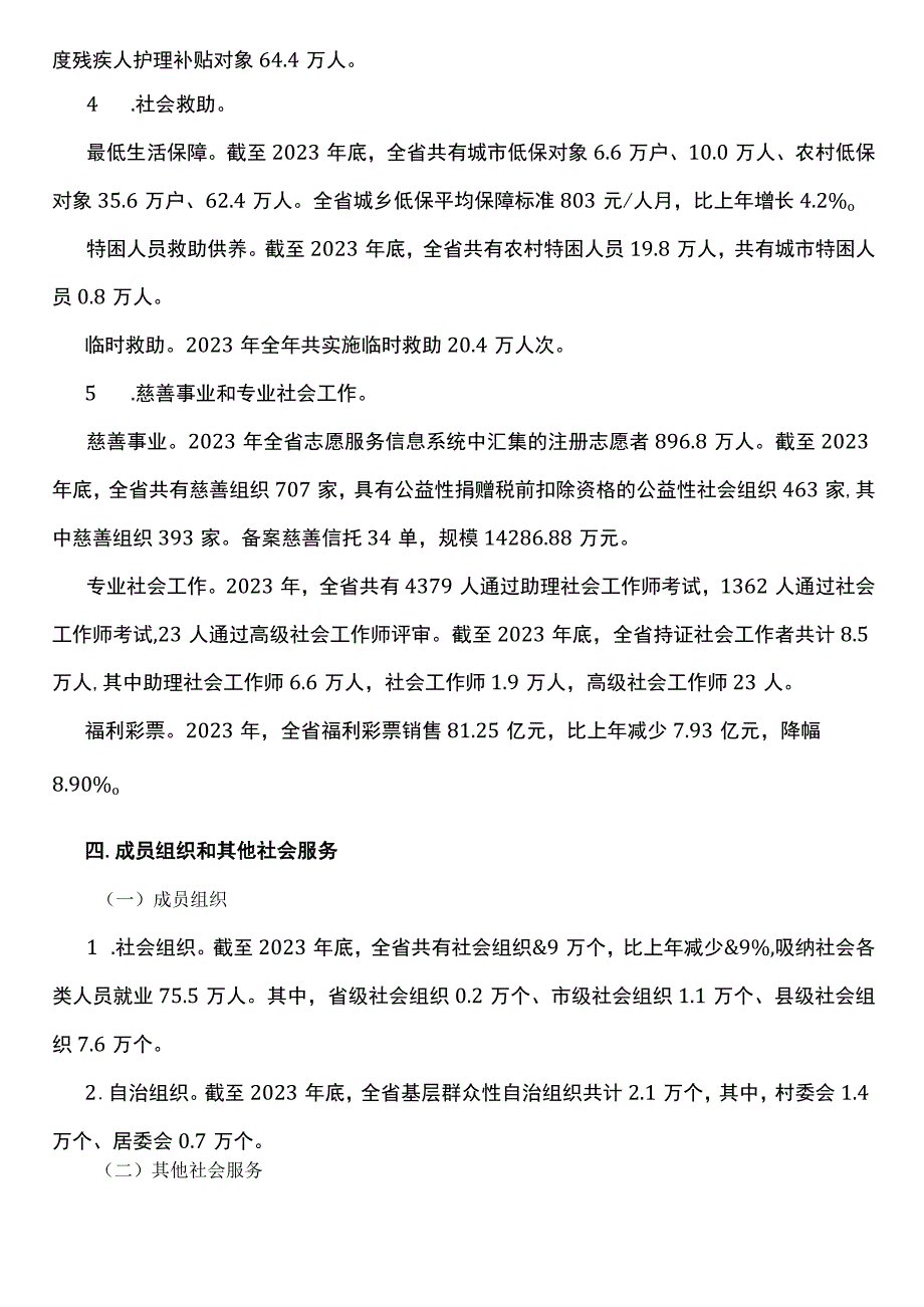 2023年江苏民政事业发展统计公报.docx_第3页