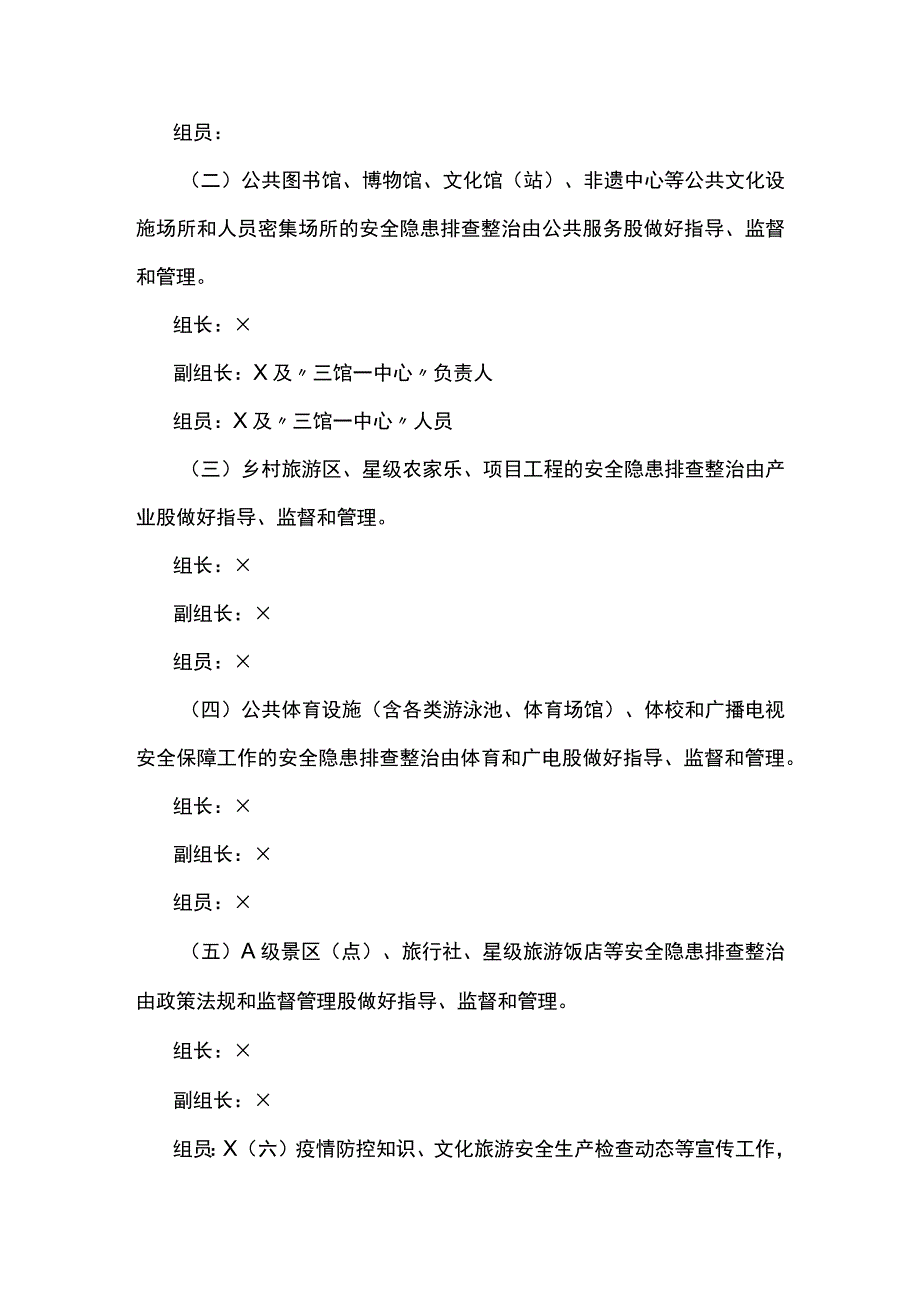 2023年节假日全市文化旅游体育广电行业疫情防控和安全生产工作方案范文.docx_第2页