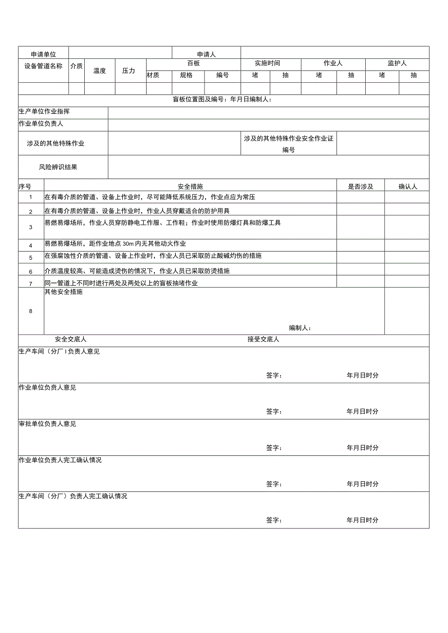 2023新版安全作业票(证)及填写说明.docx_第3页